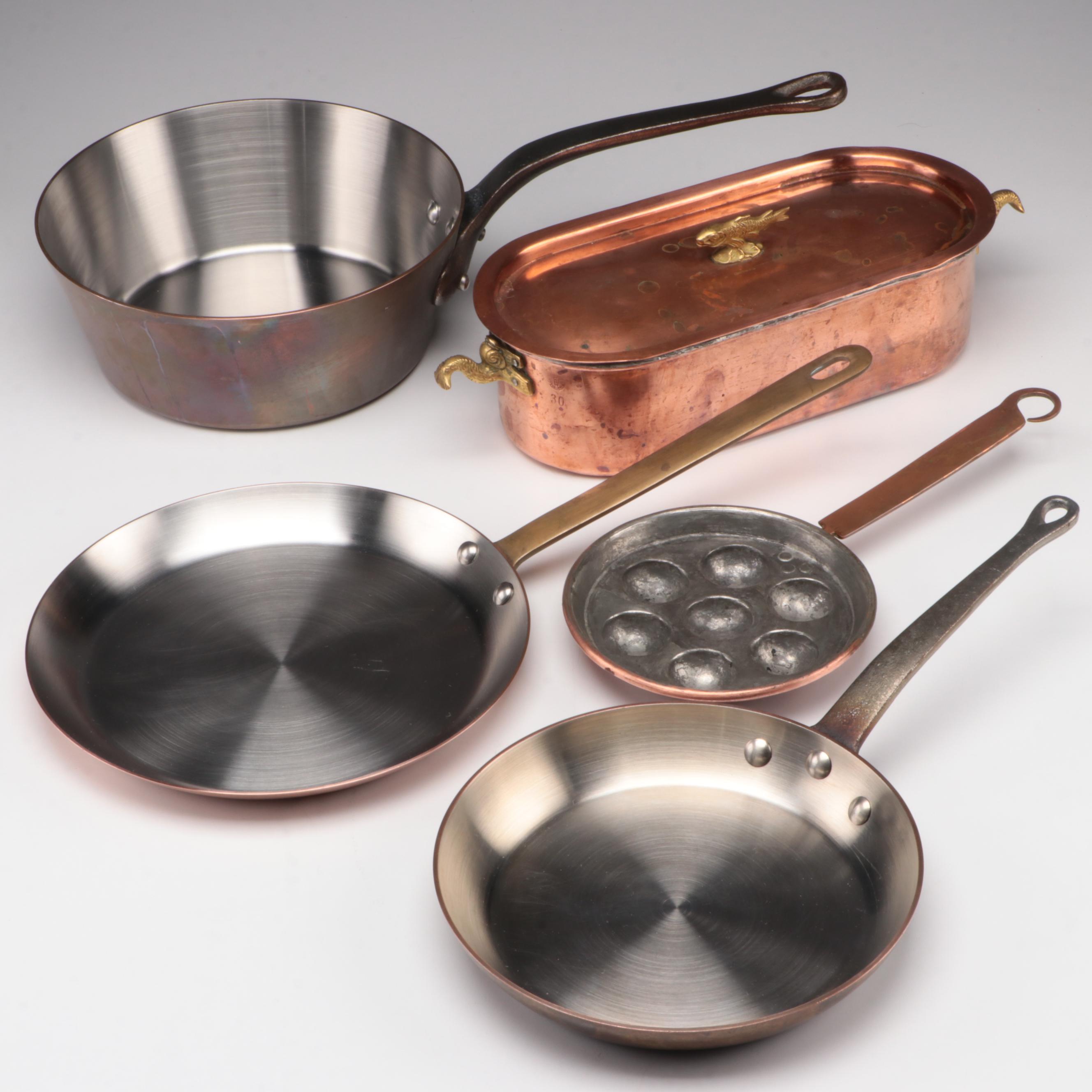 E. Dehillerin, Mauvel and Other French Copper Cookware