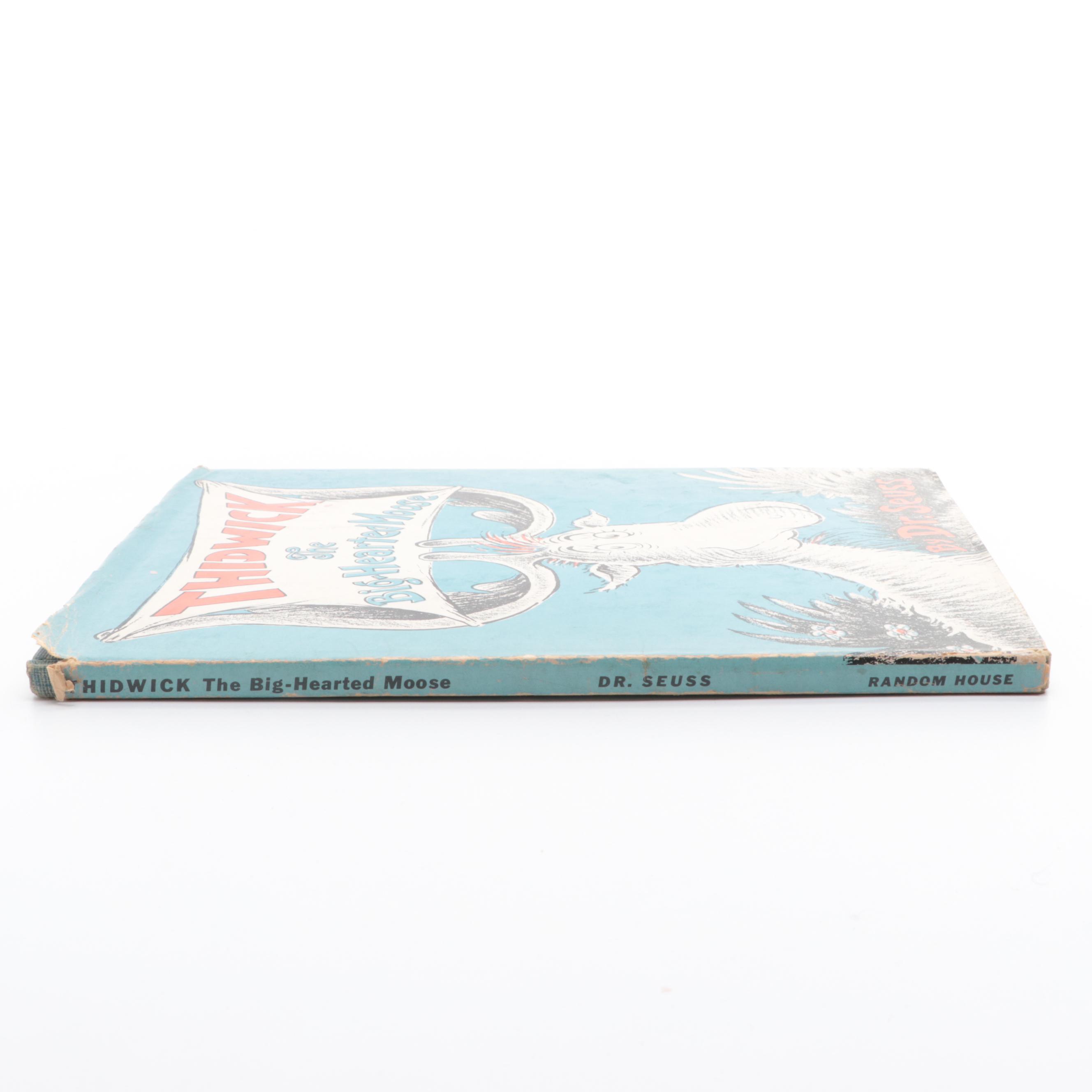 Signed First Edition, Second Issue "Thidwick the Big-Hearted Moose" by Dr. Seuss