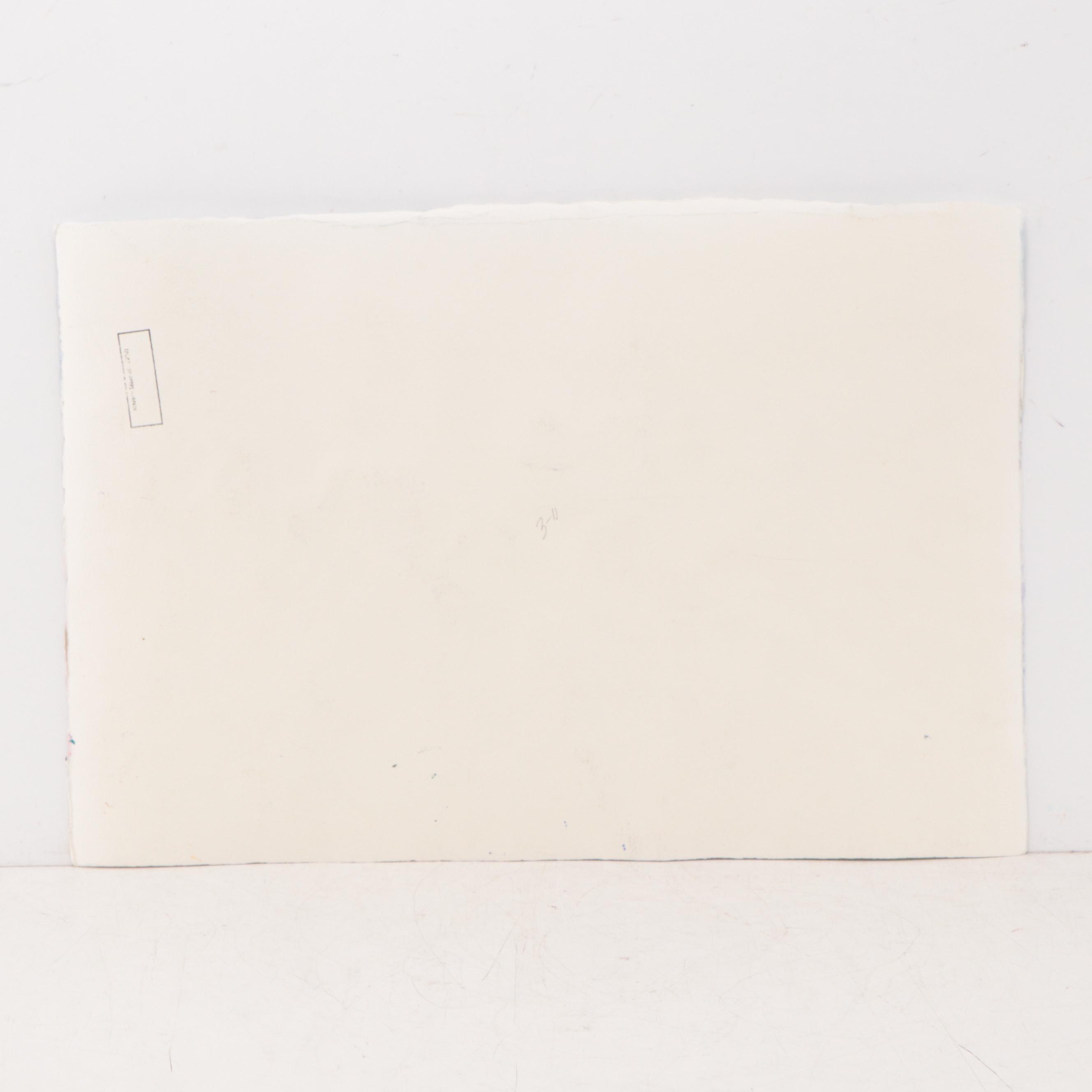 Marion Maas Coastal Landscape Watercolor Painting