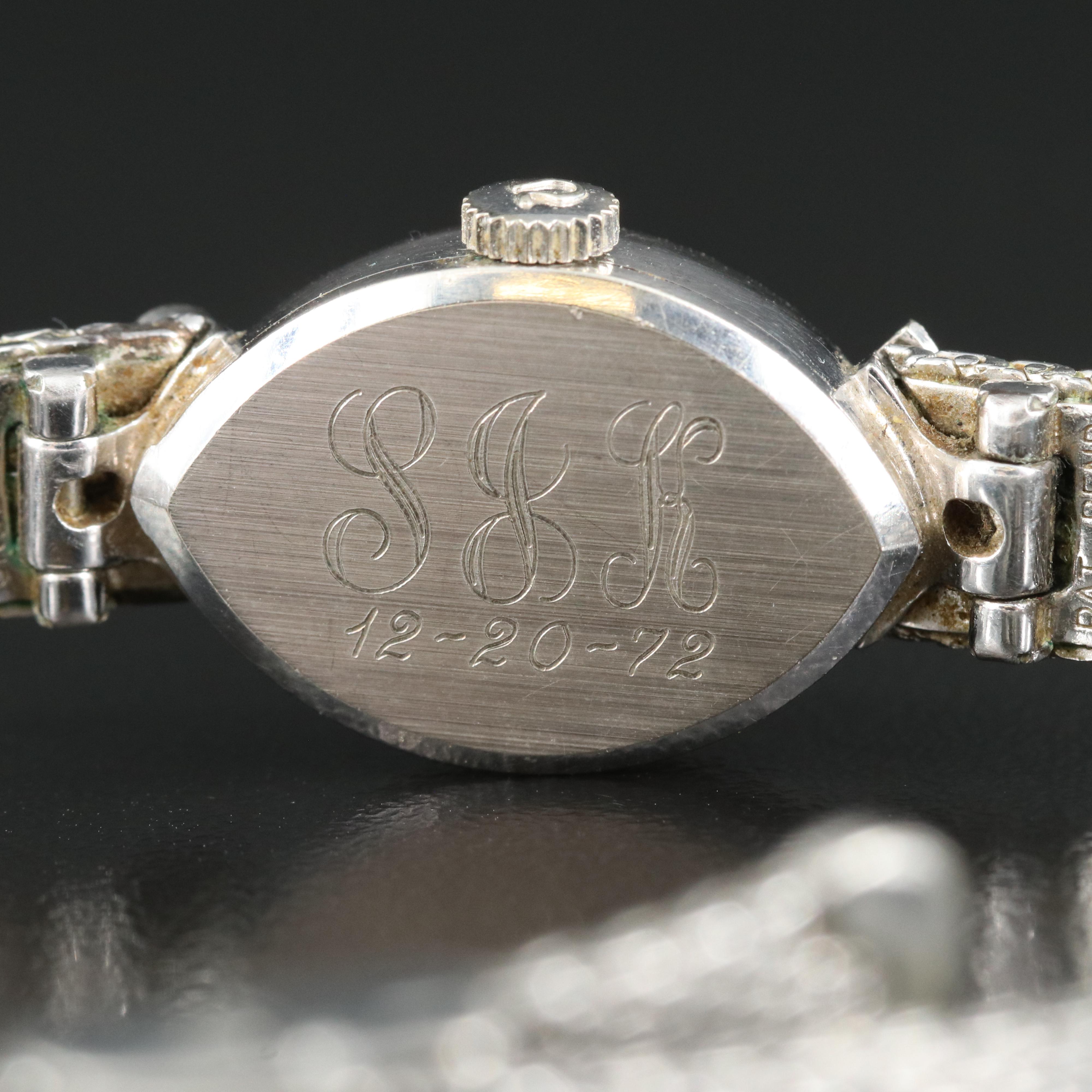 14K Omega Manual Wind Watch