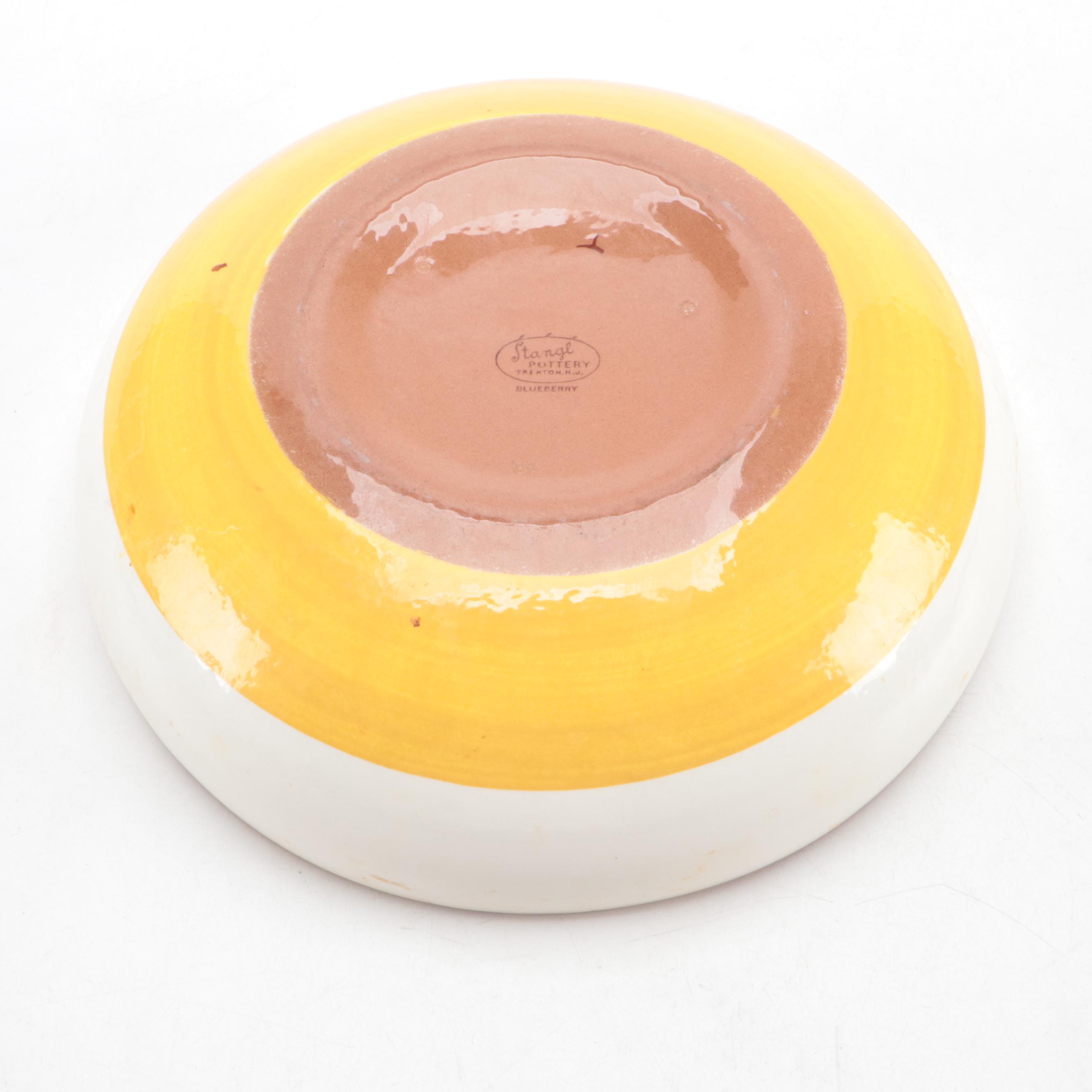 Stangl Pottery "Fruit" and Other Tableware and Accessories, Mid to Late 20th C.