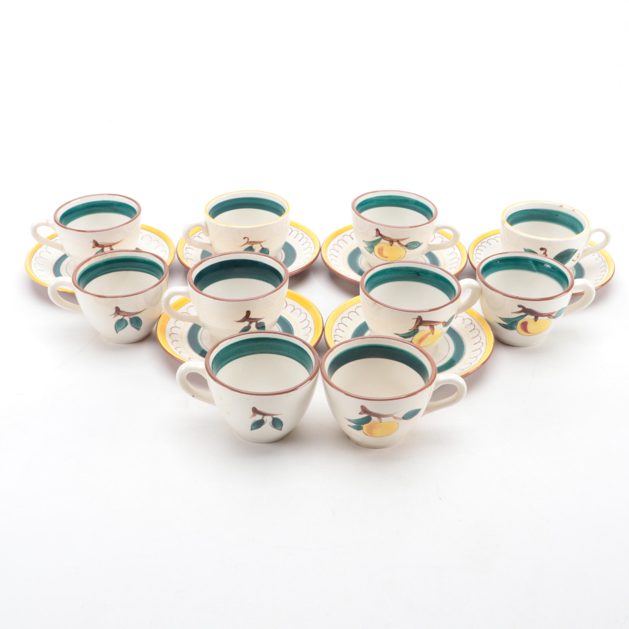 Stangl Pottery "Fruit" and Other Tableware and Accessories, Mid to Late 20th C.