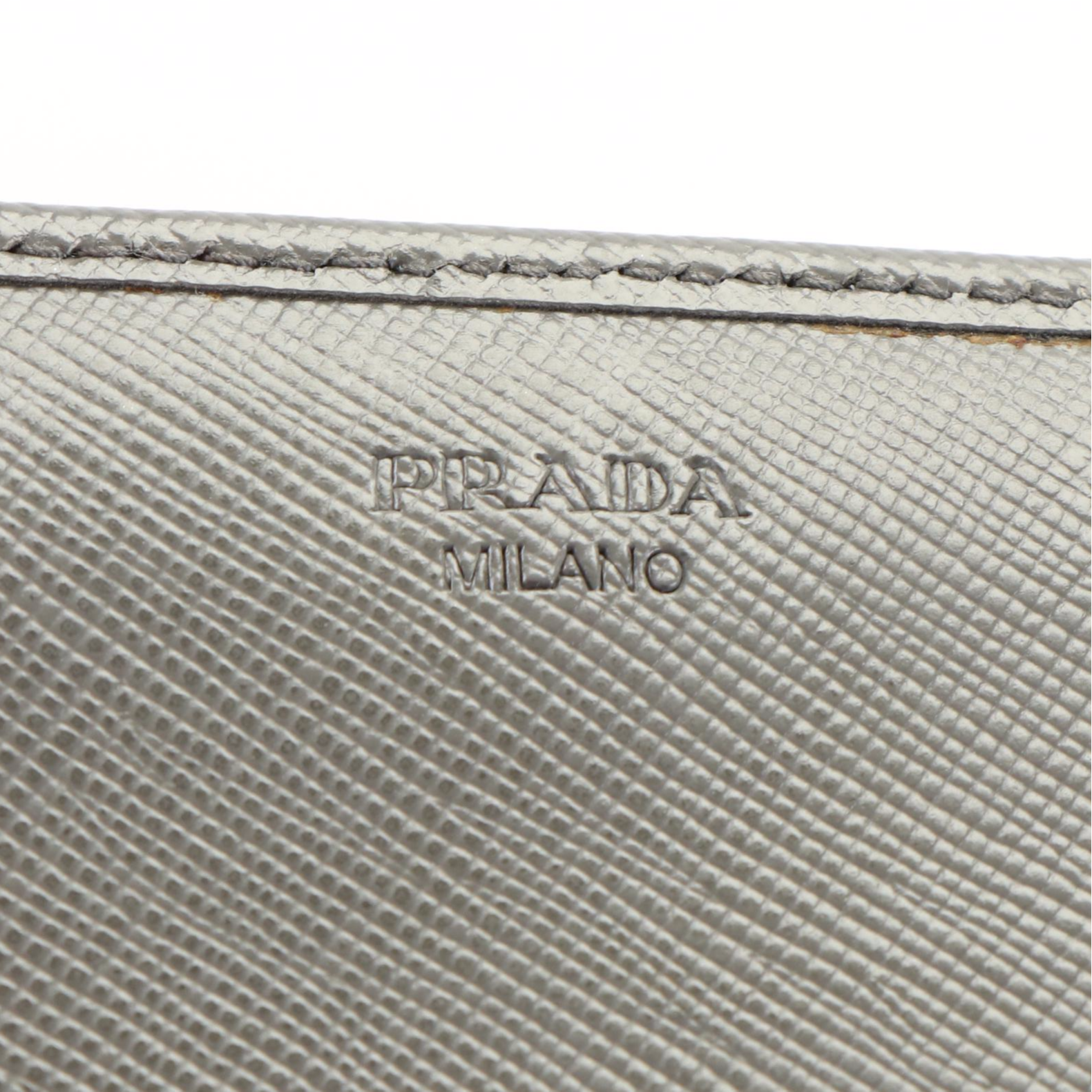 Prada Full Flap Saffiano Leather Long Wallet