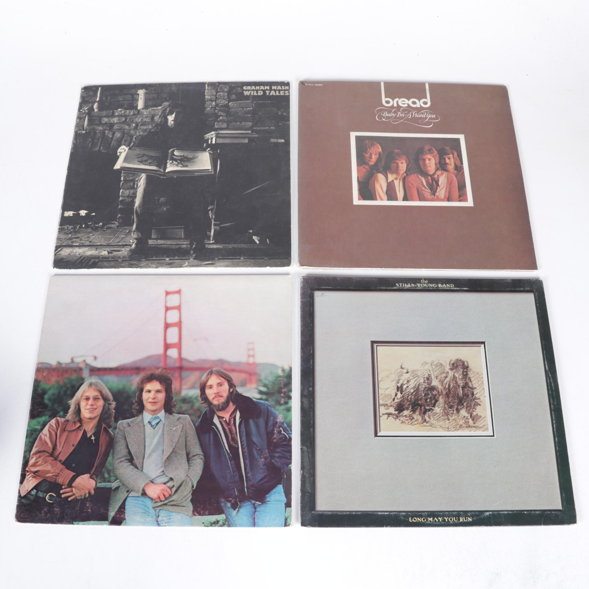 Eagles, Neil Young, Chicago, Crosby, Stills & Nash with More Vinyl Records