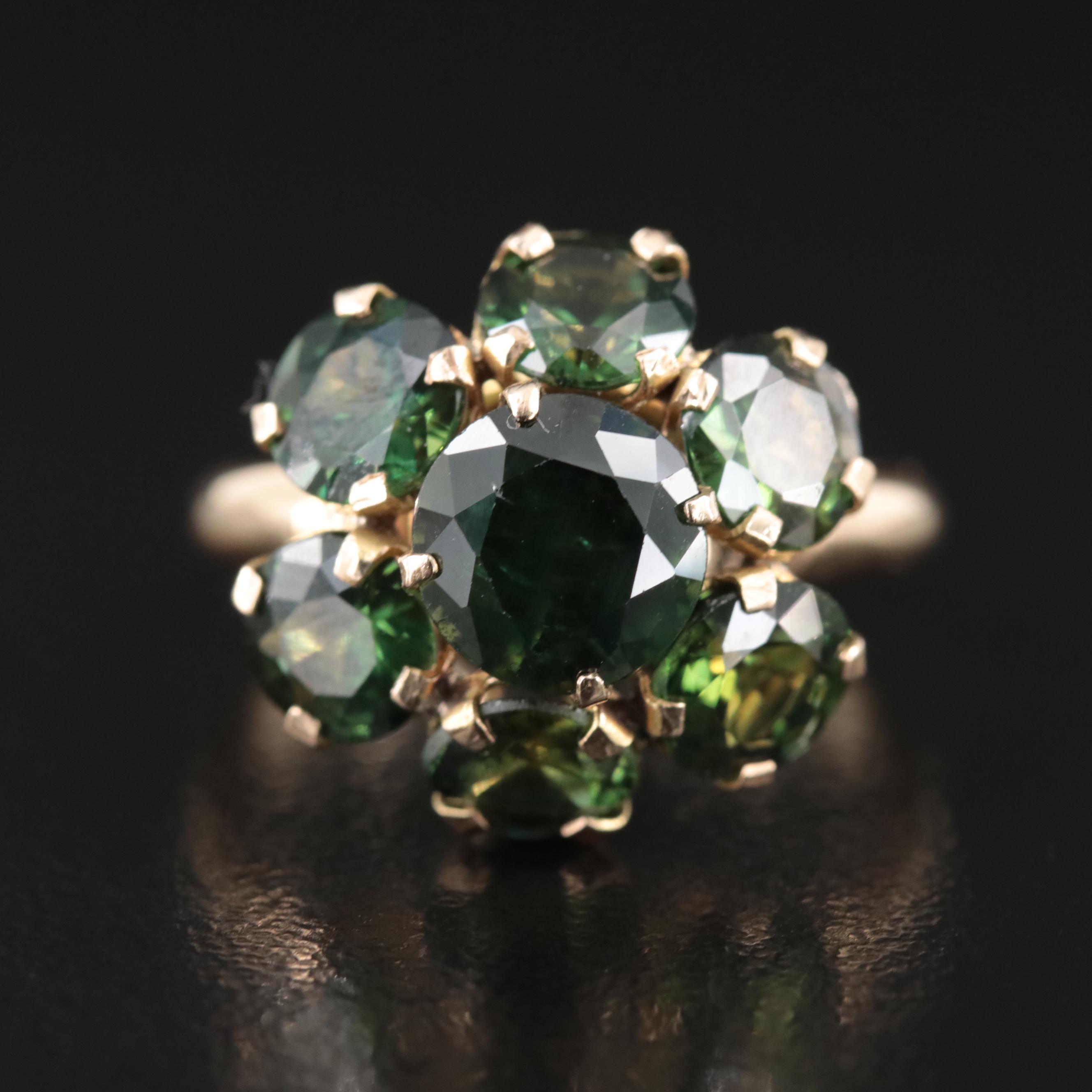 10K and 14K Sapphire Ring