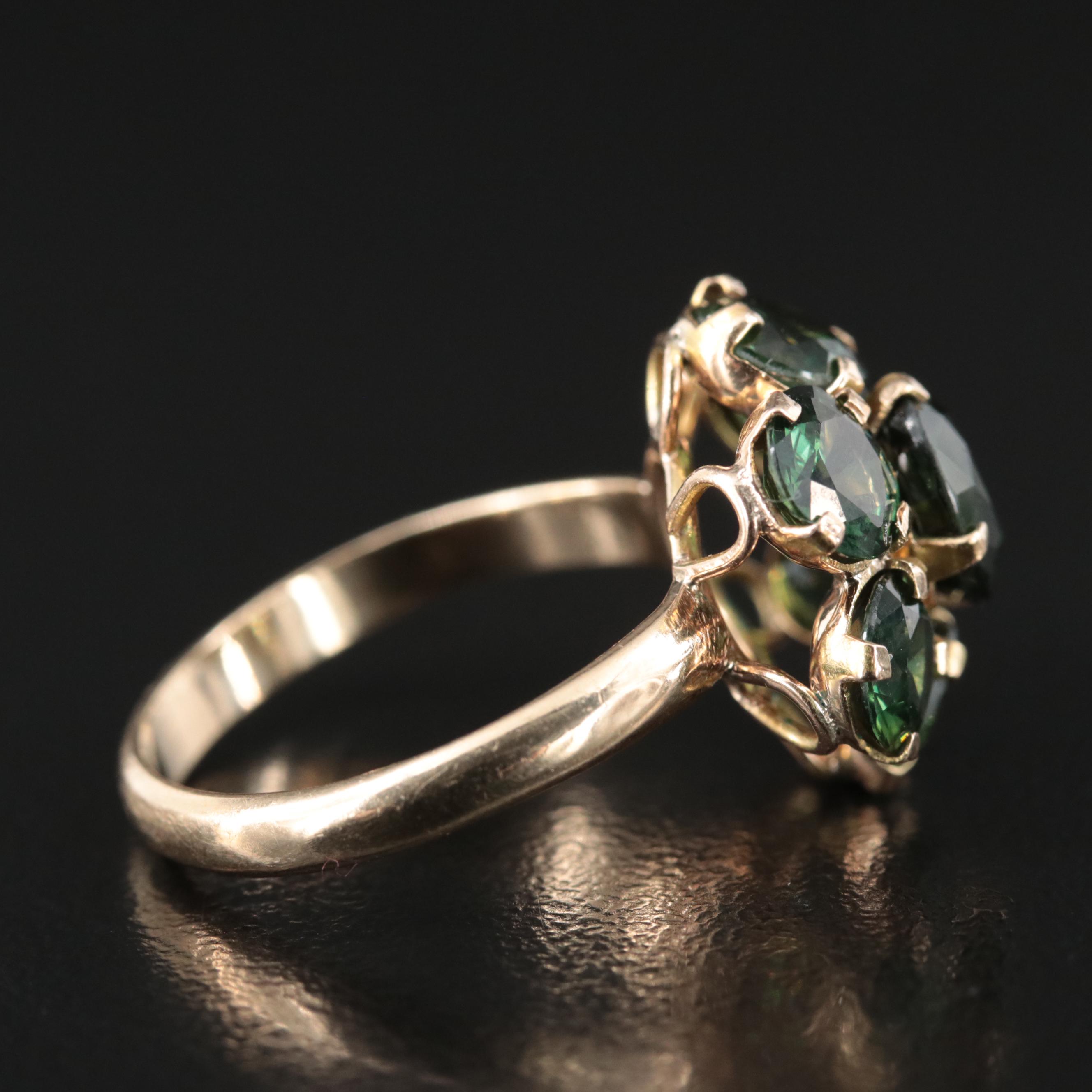 10K and 14K Sapphire Ring