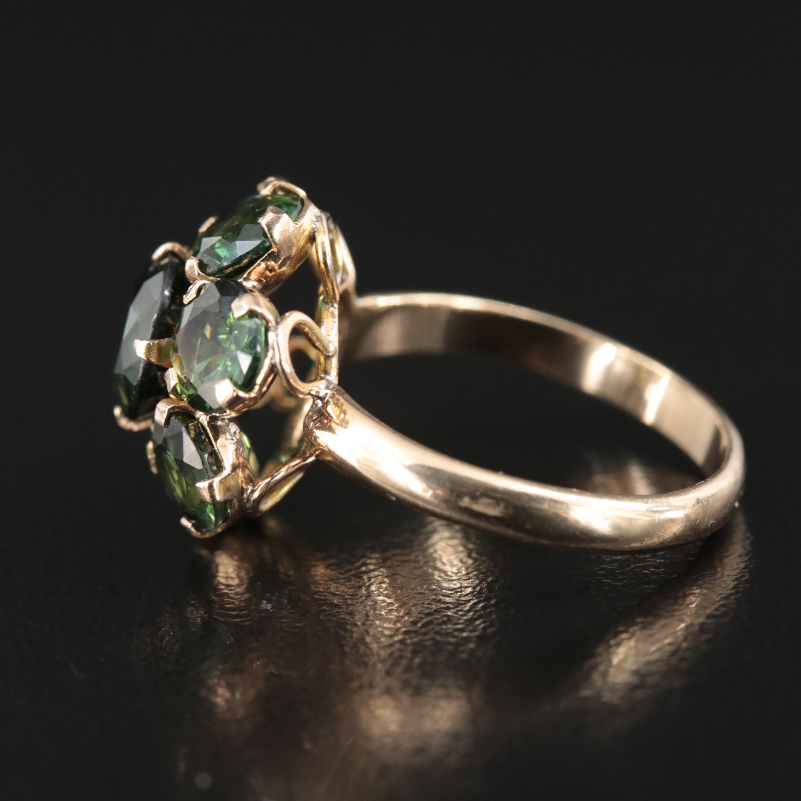 10K and 14K Sapphire Ring