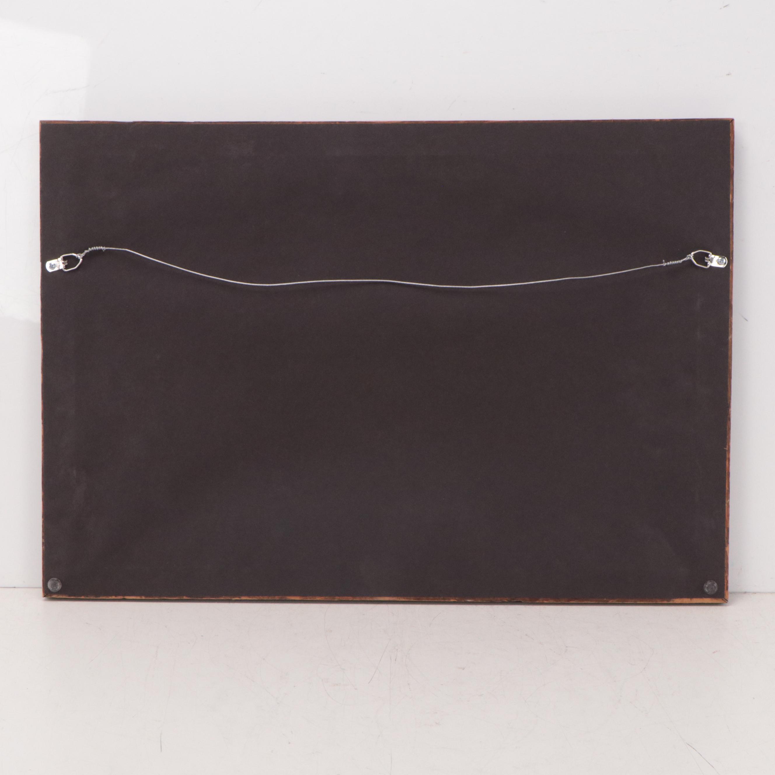 D. Singer Findlay Civil War Scene Oil Painting, 1932