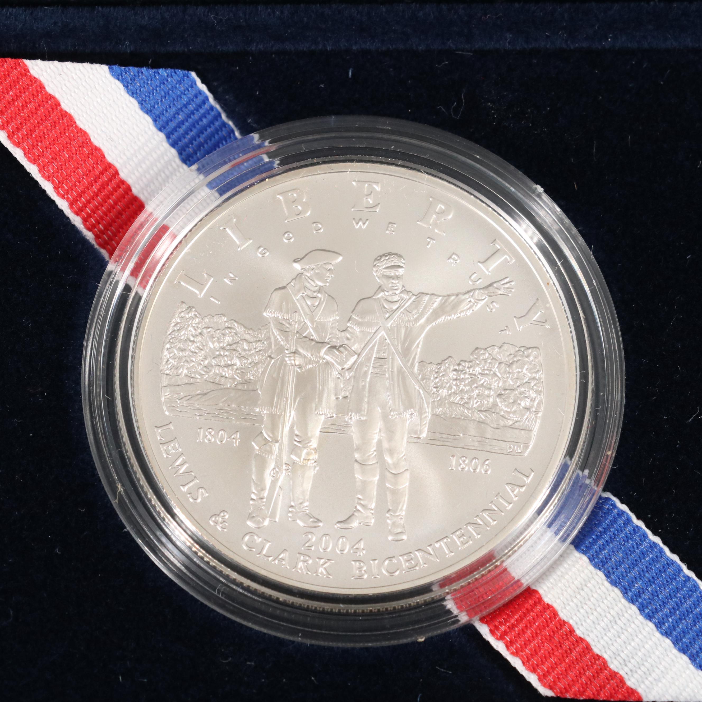 Six Modern Commemorative Silver Coins