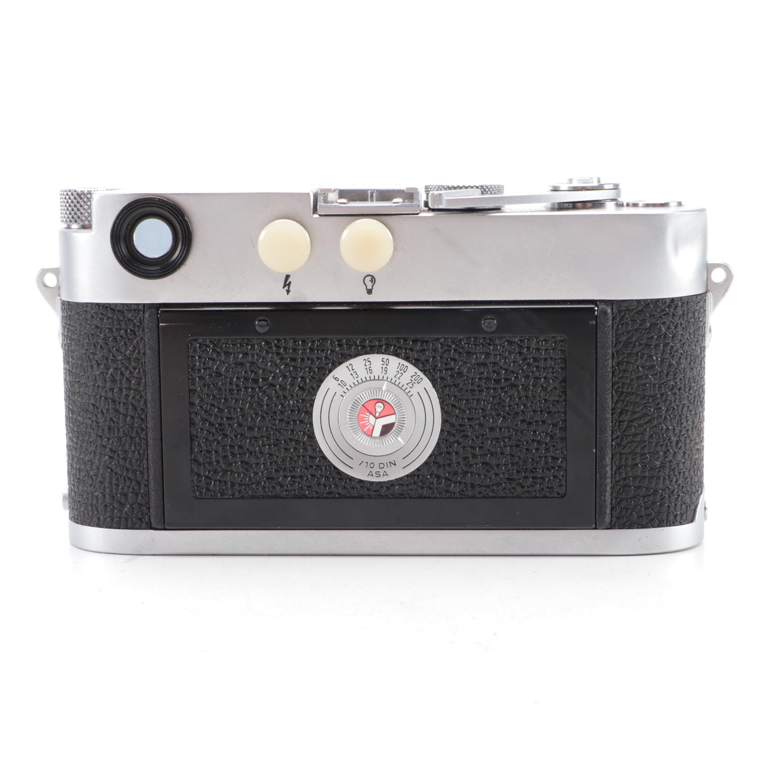 German Leica M3 Camera With Lens and Case