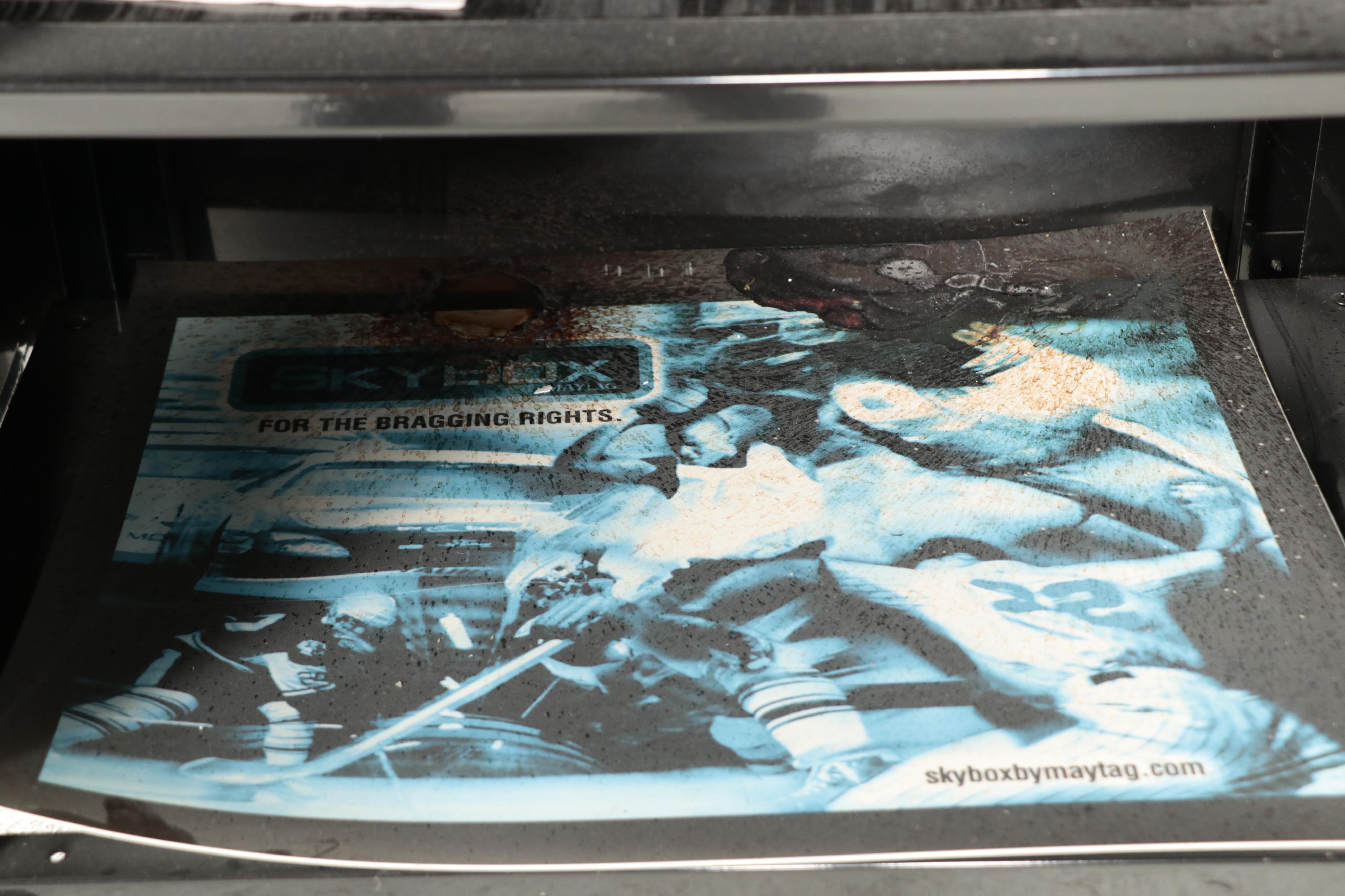 Maytag Skybox Refrigerated Beverage Dispenser With Miami Dolphins