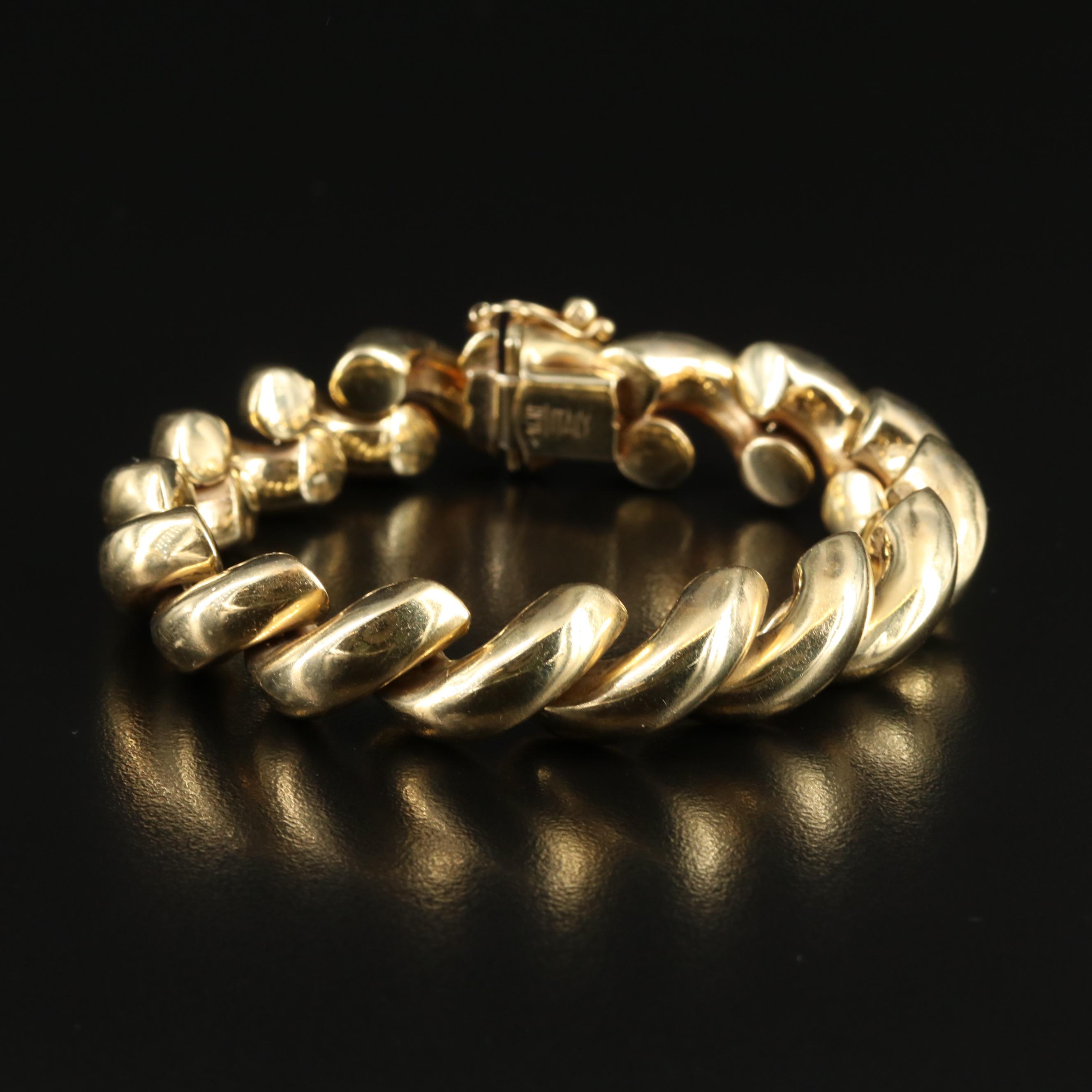 14K San Marco Chain Bracelet