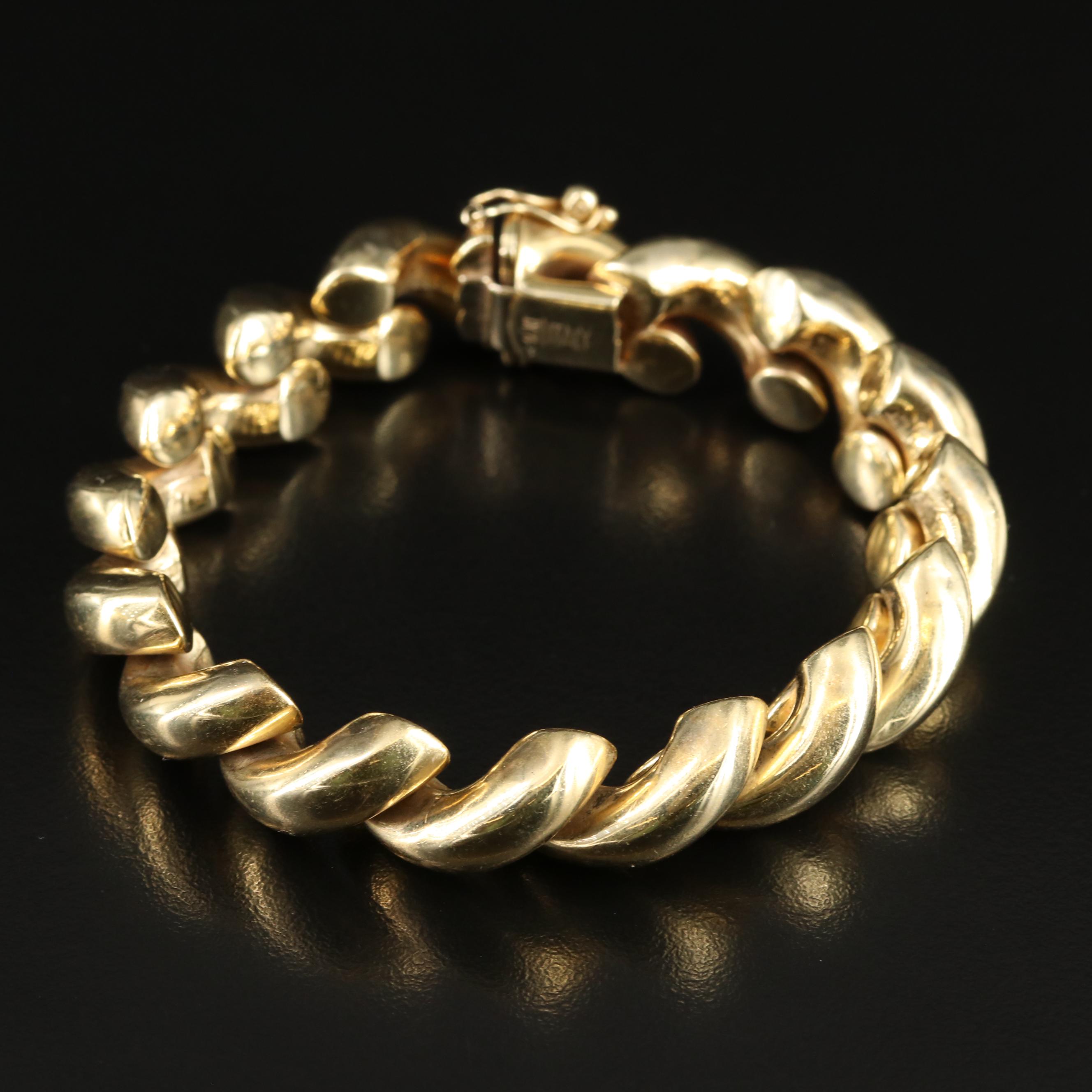 14K San Marco Chain Bracelet