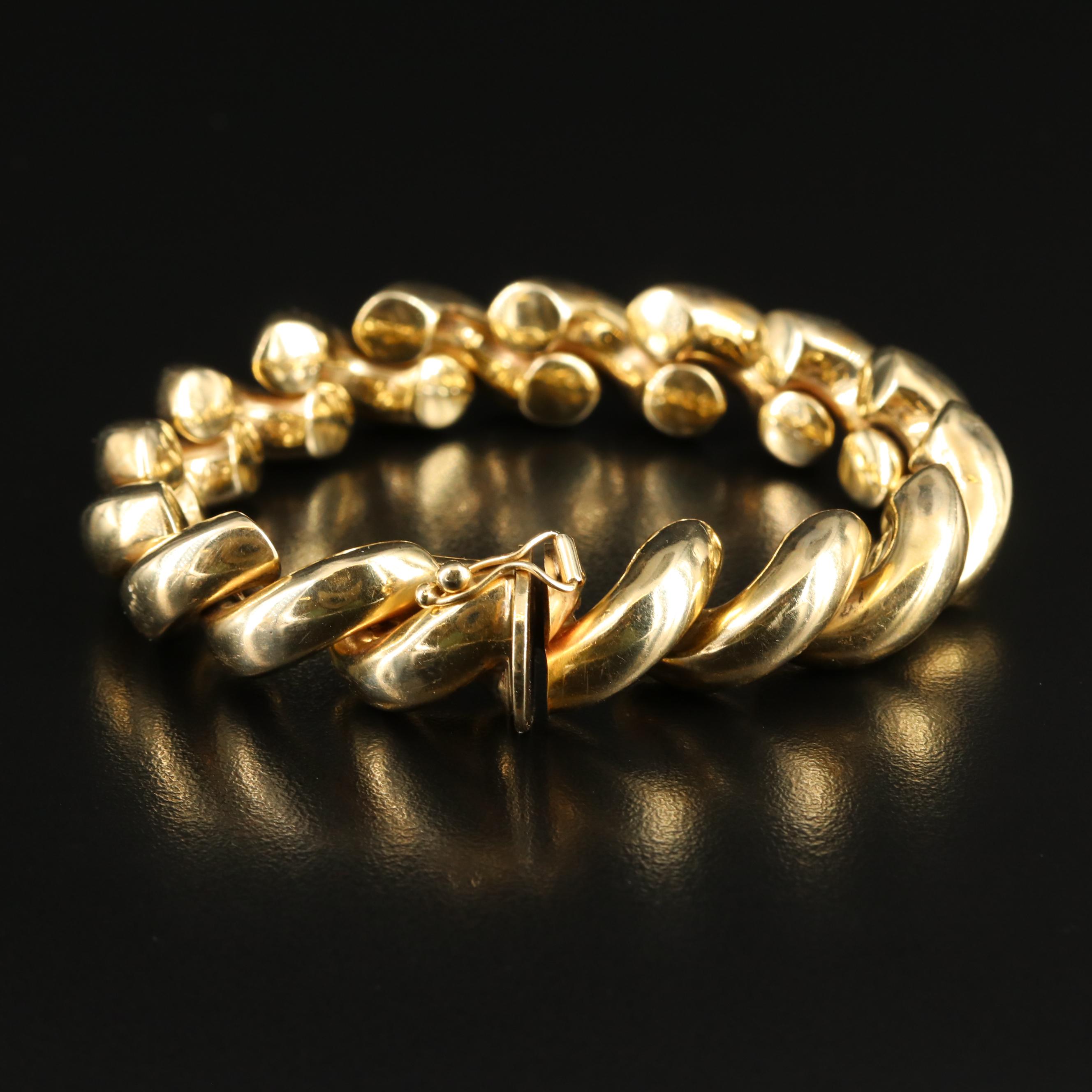 14K San Marco Chain Bracelet