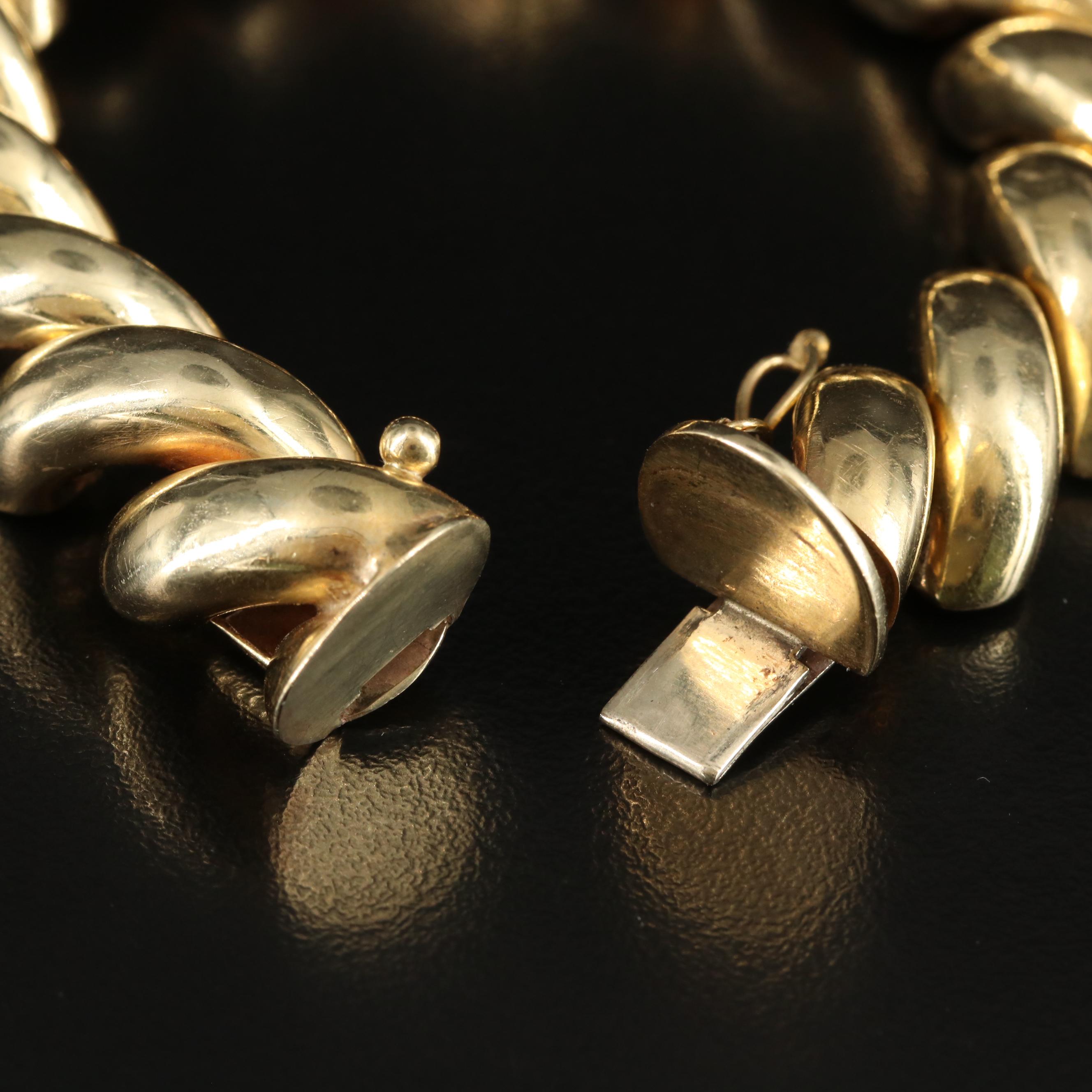 14K San Marco Chain Bracelet