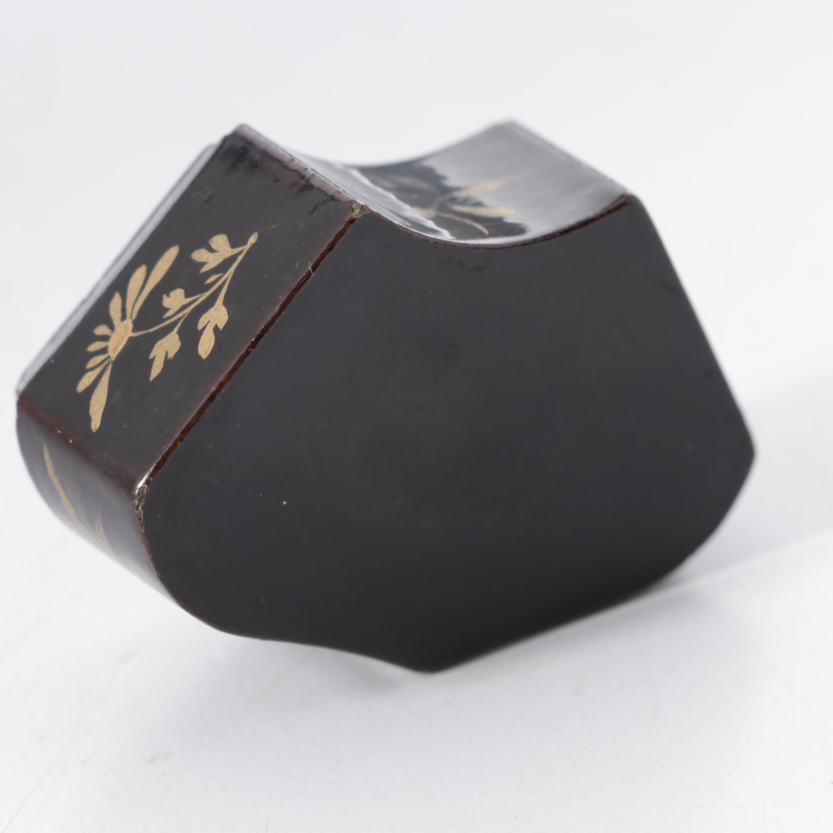 Limoges Japanese Tea Table Shaped Porcelain Box with Lacquered Box and More