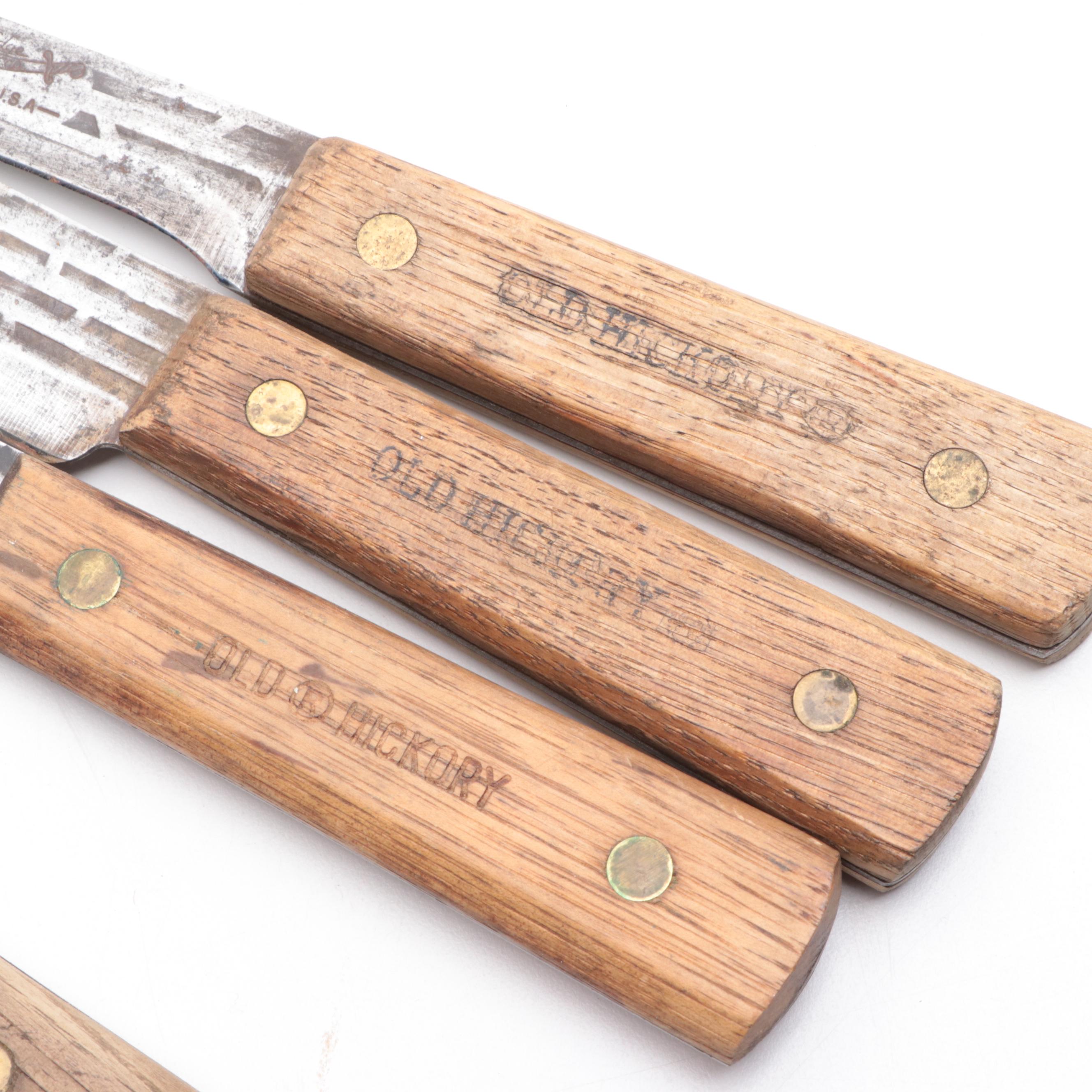 Old Hickory and Ontario Knife Co. Chef's Knife and Kitchen Knives Set