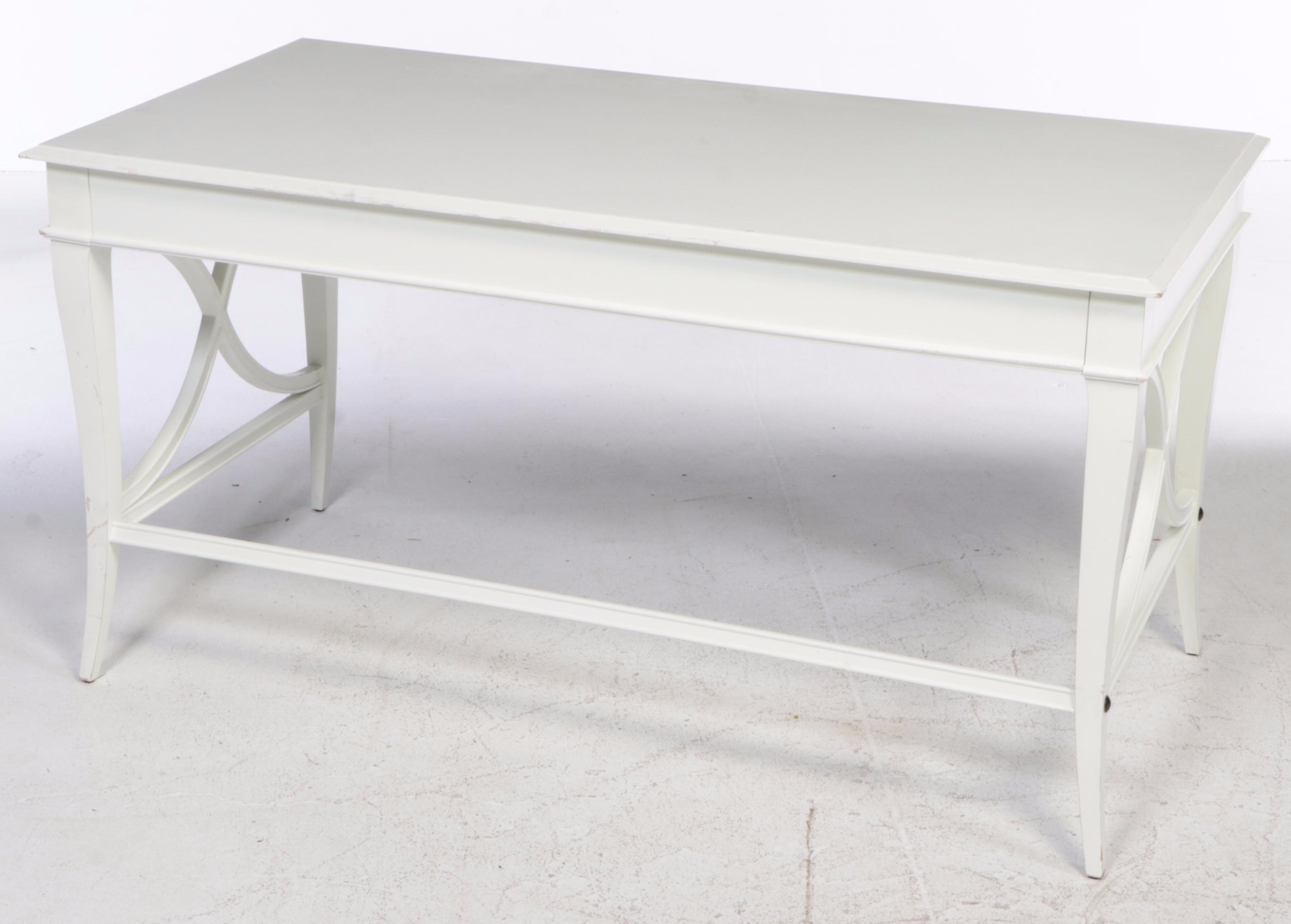 Ballard Designs "Kelley" Desk in Rubbed White Finish