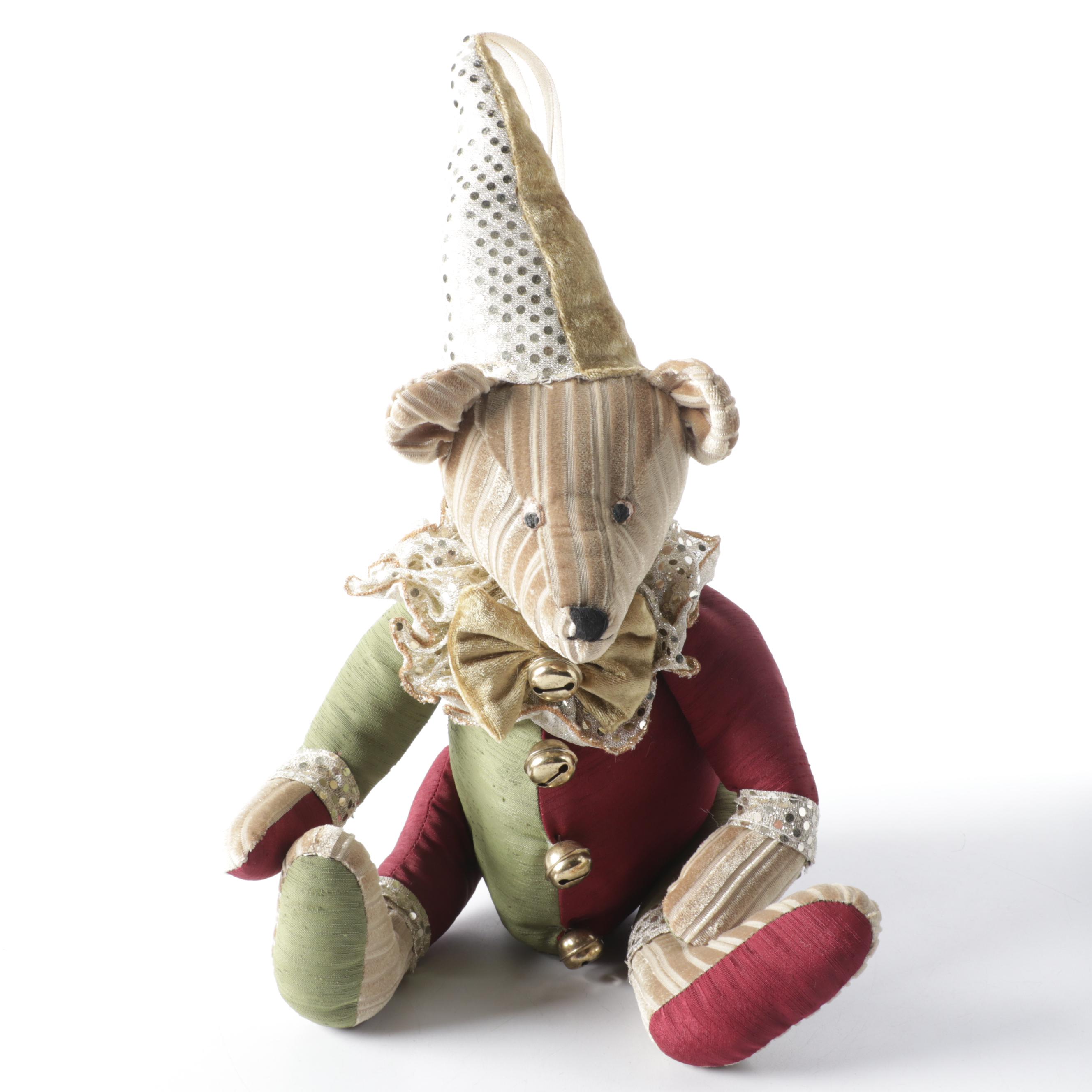 Steiff Clown Bear, Steiff "Dolly" Teddy Bear, Mark Roberts Jester Bear and More