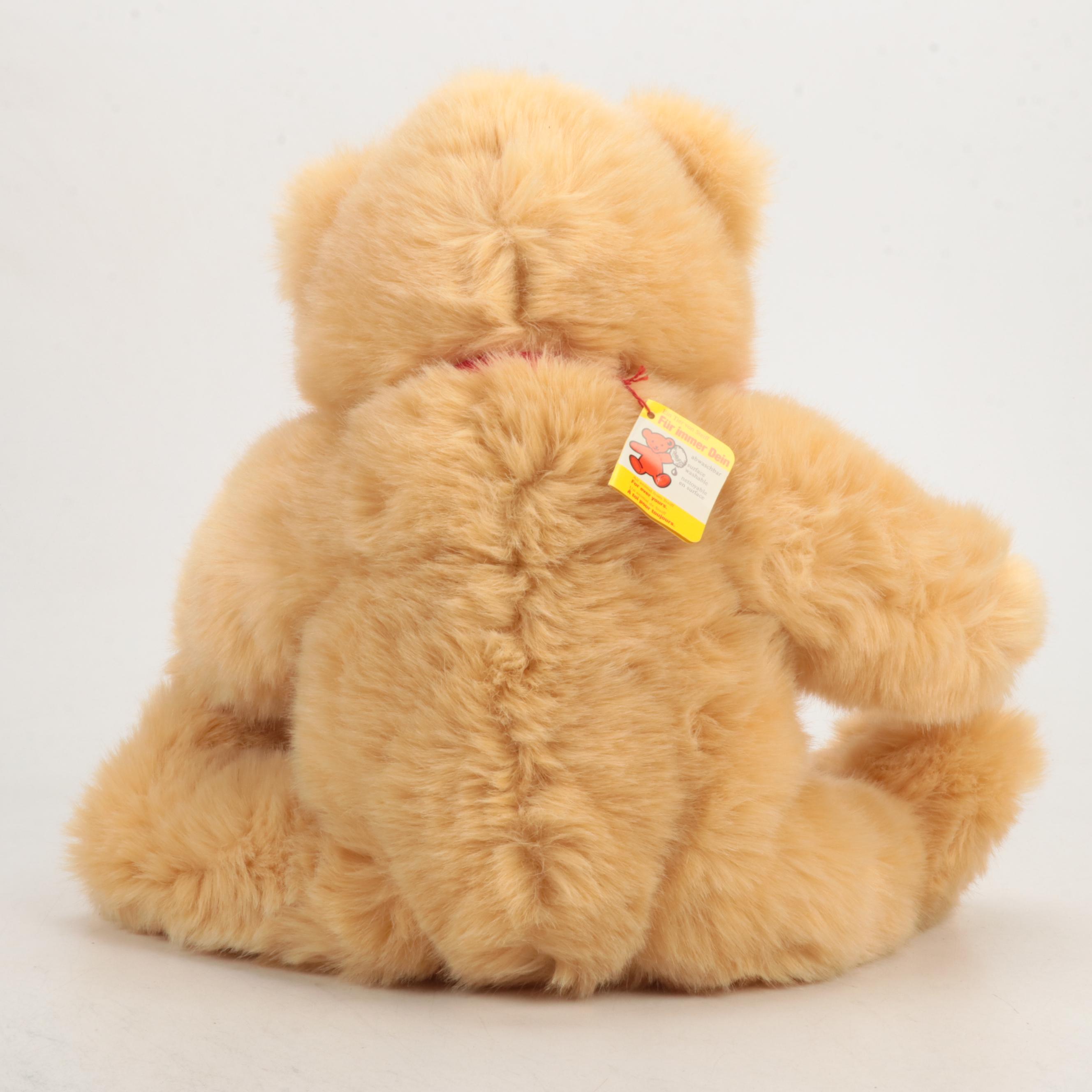 Steiff "Molly Teddy" and Italian Lenci Torino Teddy Bears