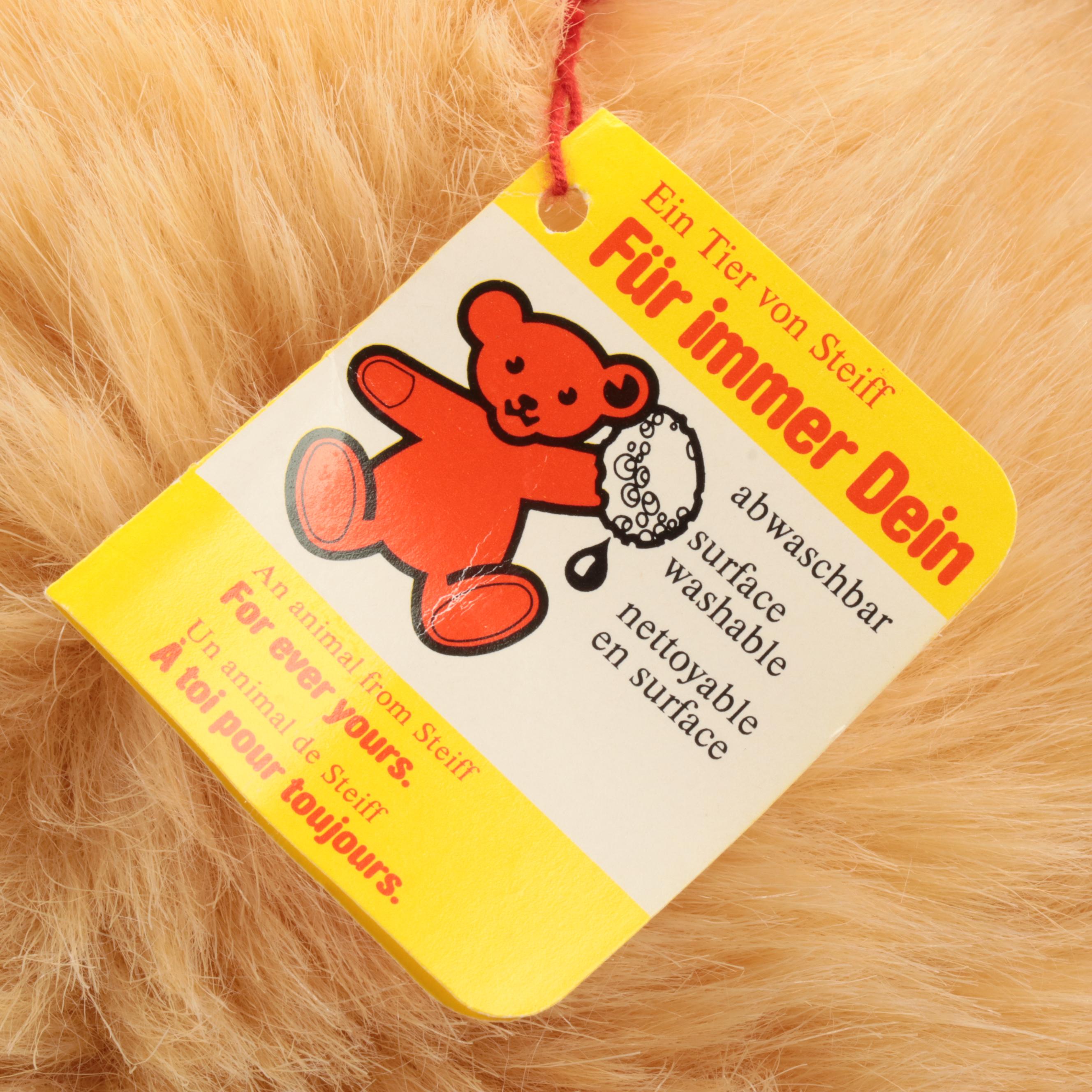 Steiff "Molly Teddy" and Italian Lenci Torino Teddy Bears