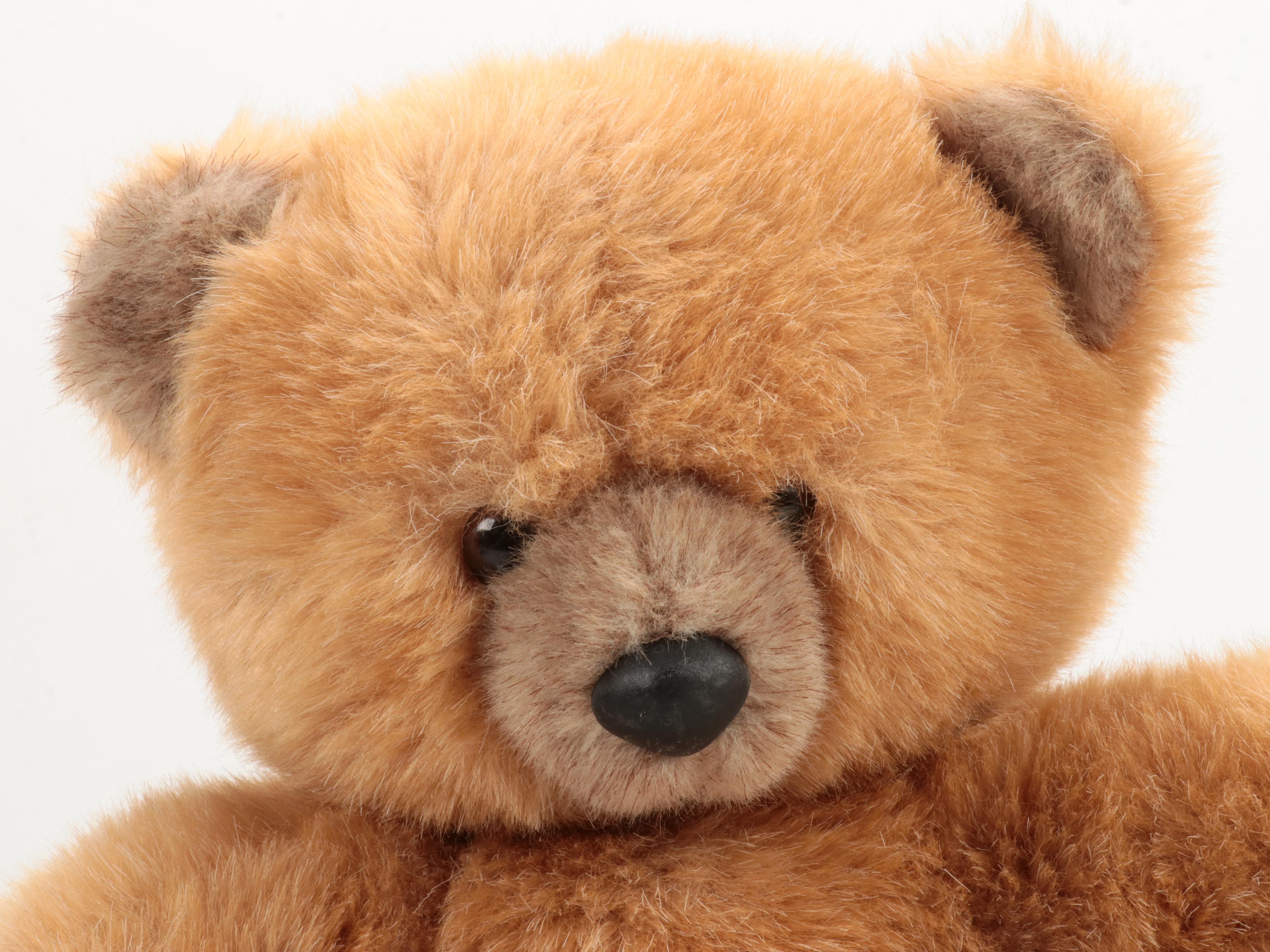 Steiff "Molly Teddy" and Italian Lenci Torino Teddy Bears