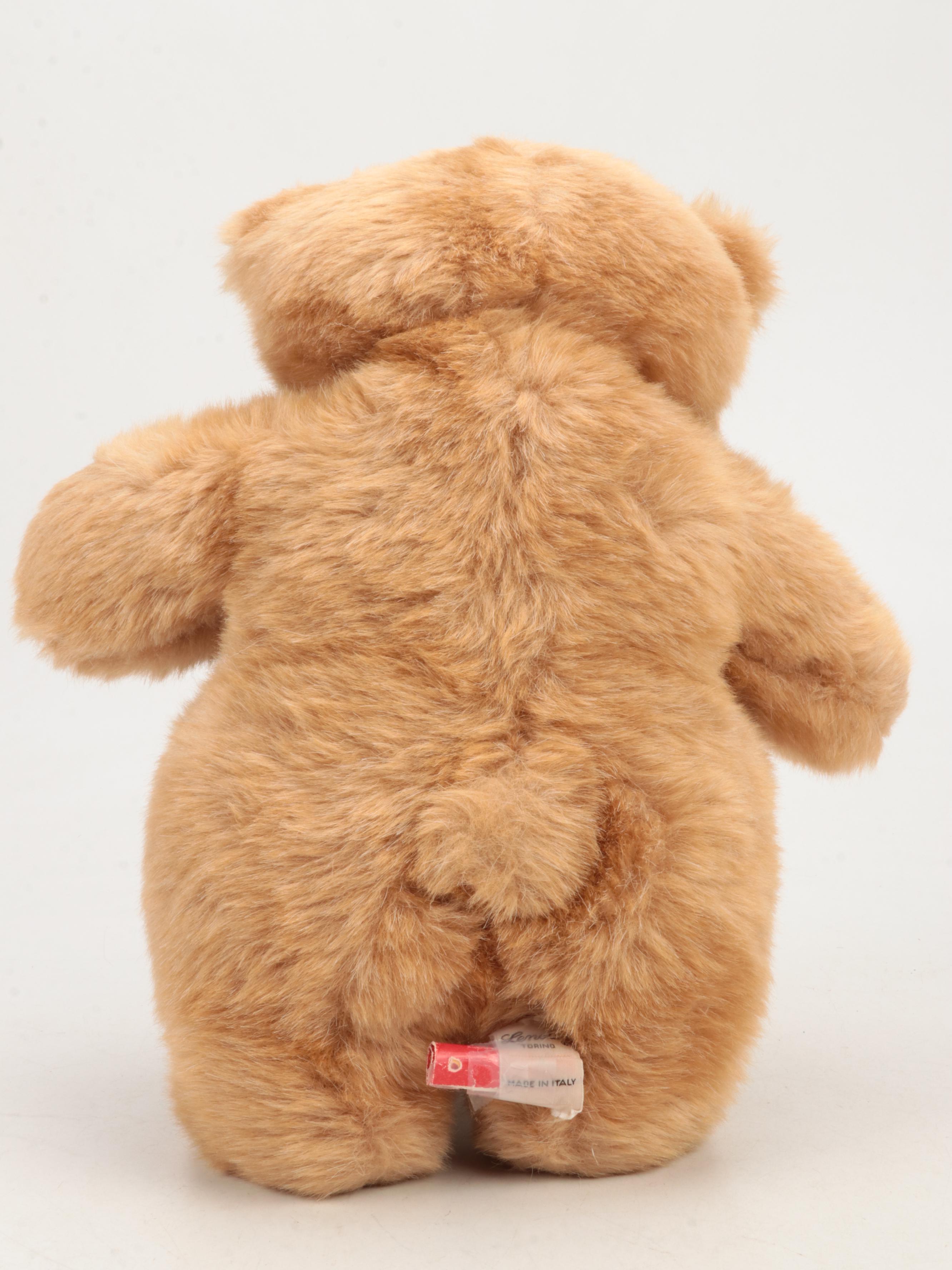 Steiff "Molly Teddy" and Italian Lenci Torino Teddy Bears