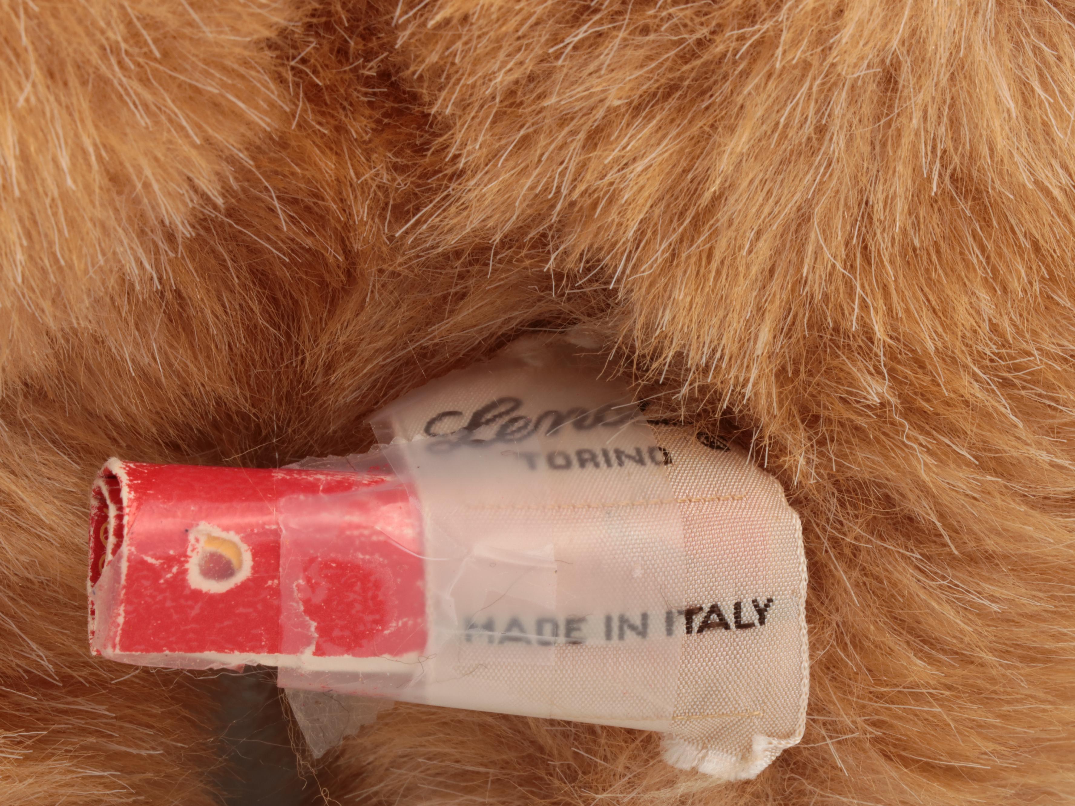 Steiff "Molly Teddy" and Italian Lenci Torino Teddy Bears