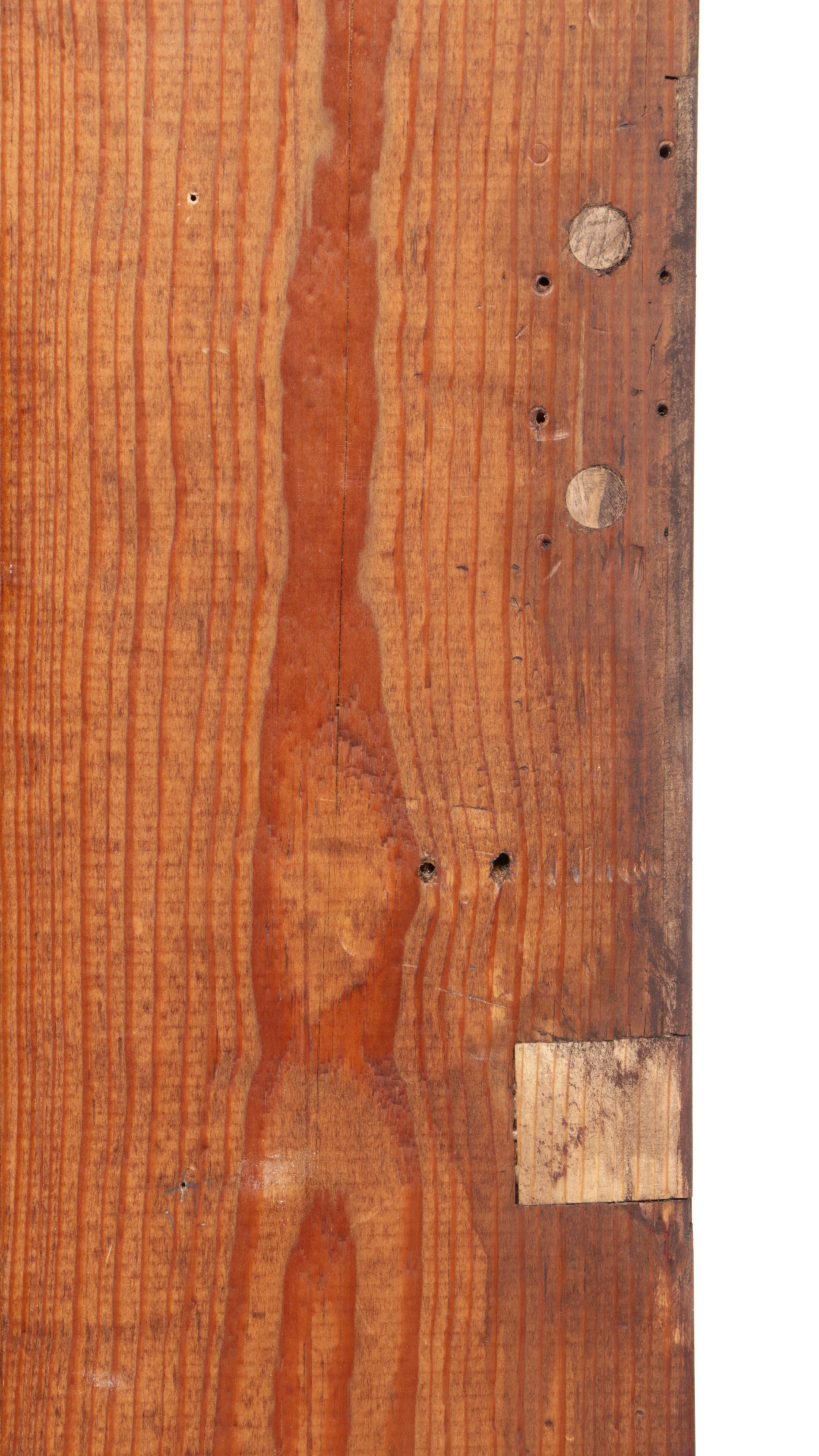 American Primitive Style Paint-Decorated Pine Cabinet