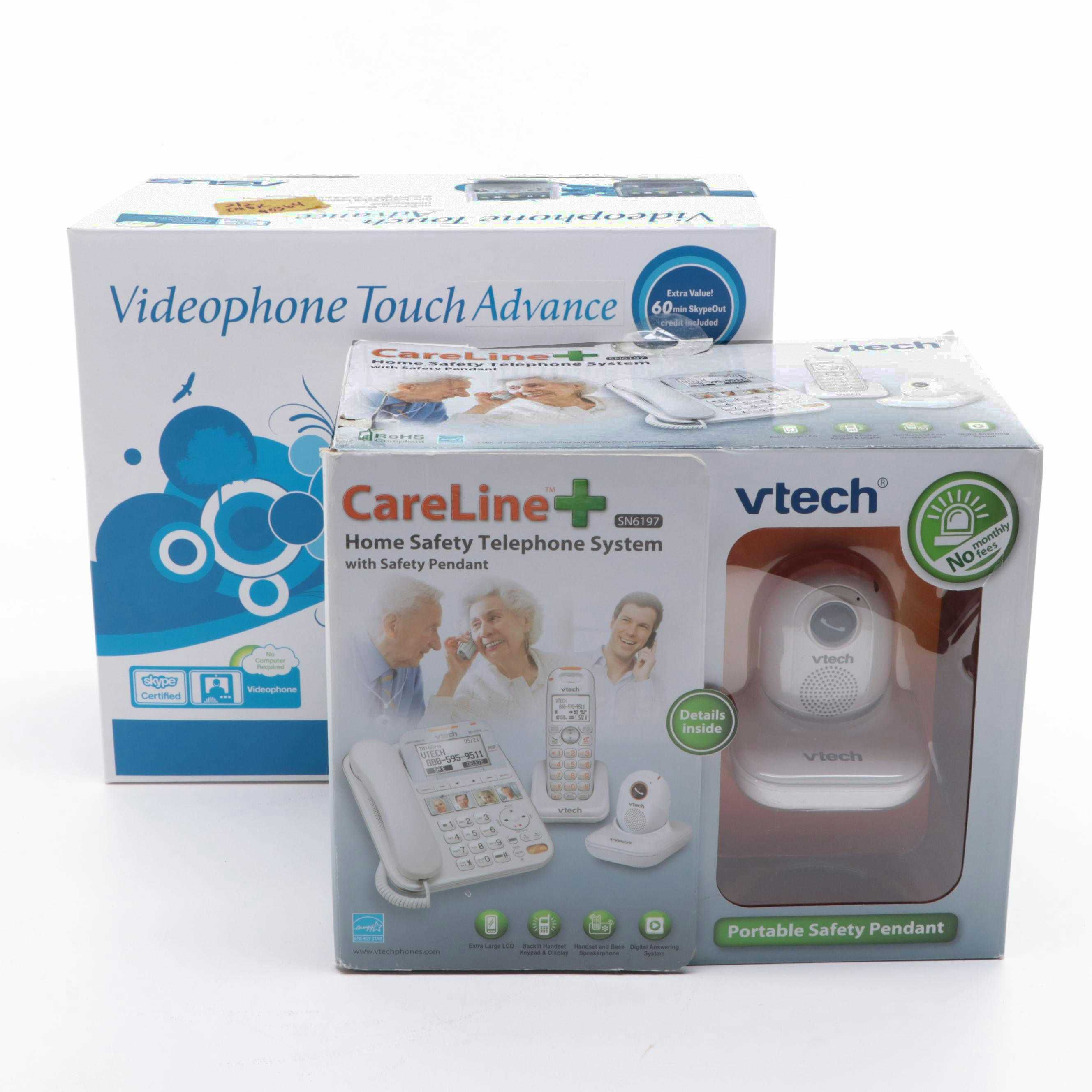 ASUS Videophone Touch AIGuru SV1T and Vtech CareLine SN6197 EBTH