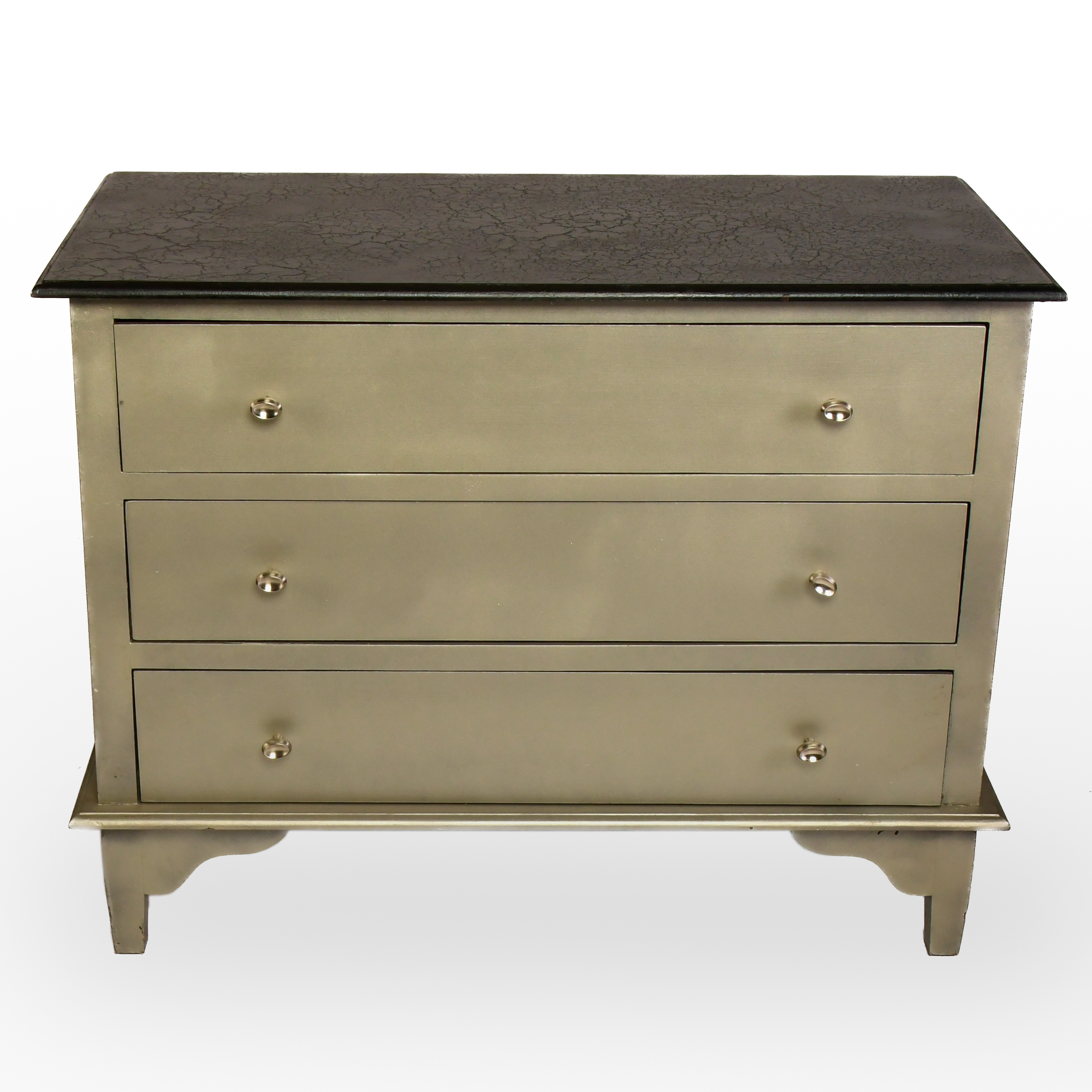 Three Drawer Wooden Chest