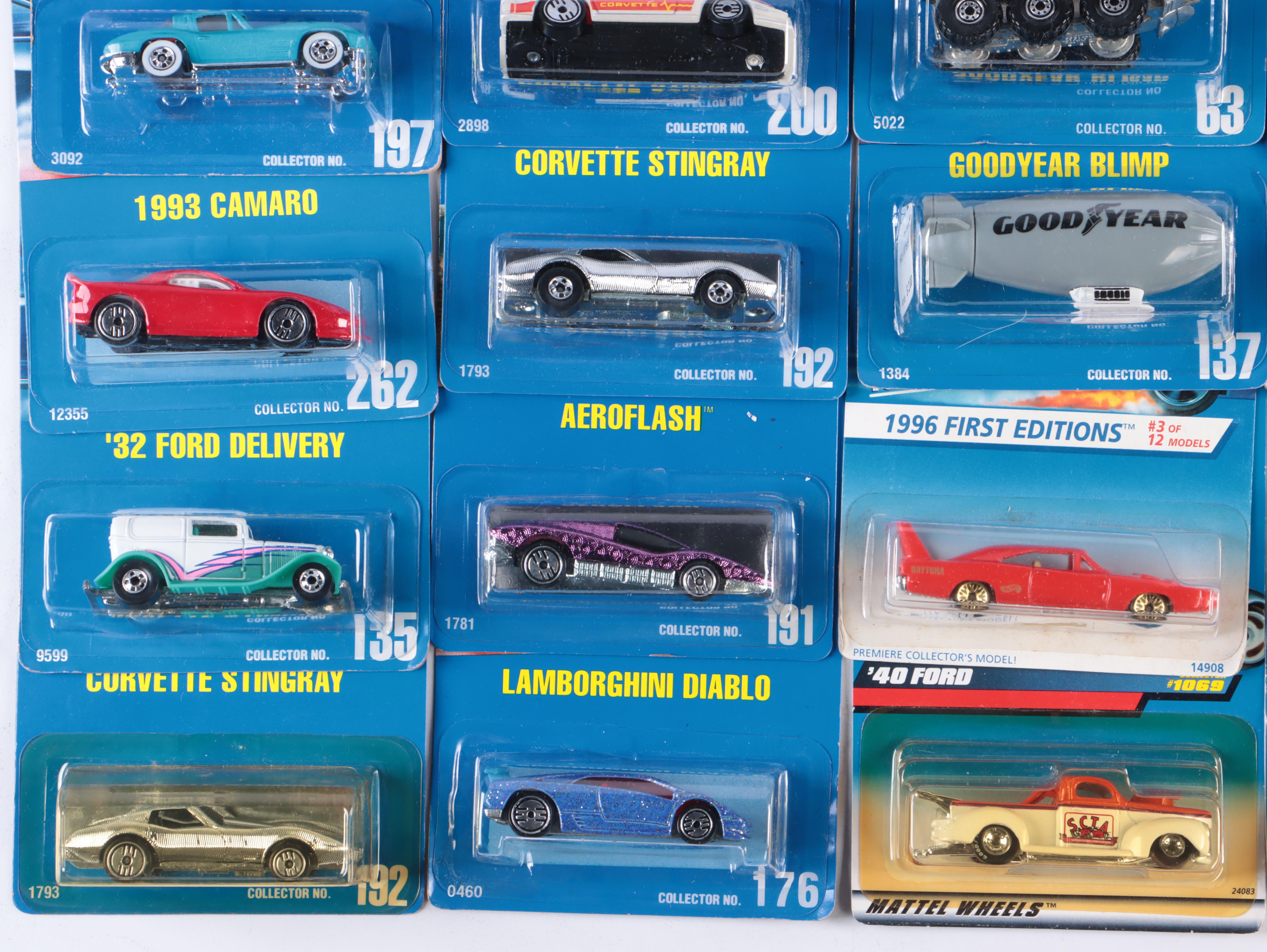 50 Hot Wheels Cars of Various Series