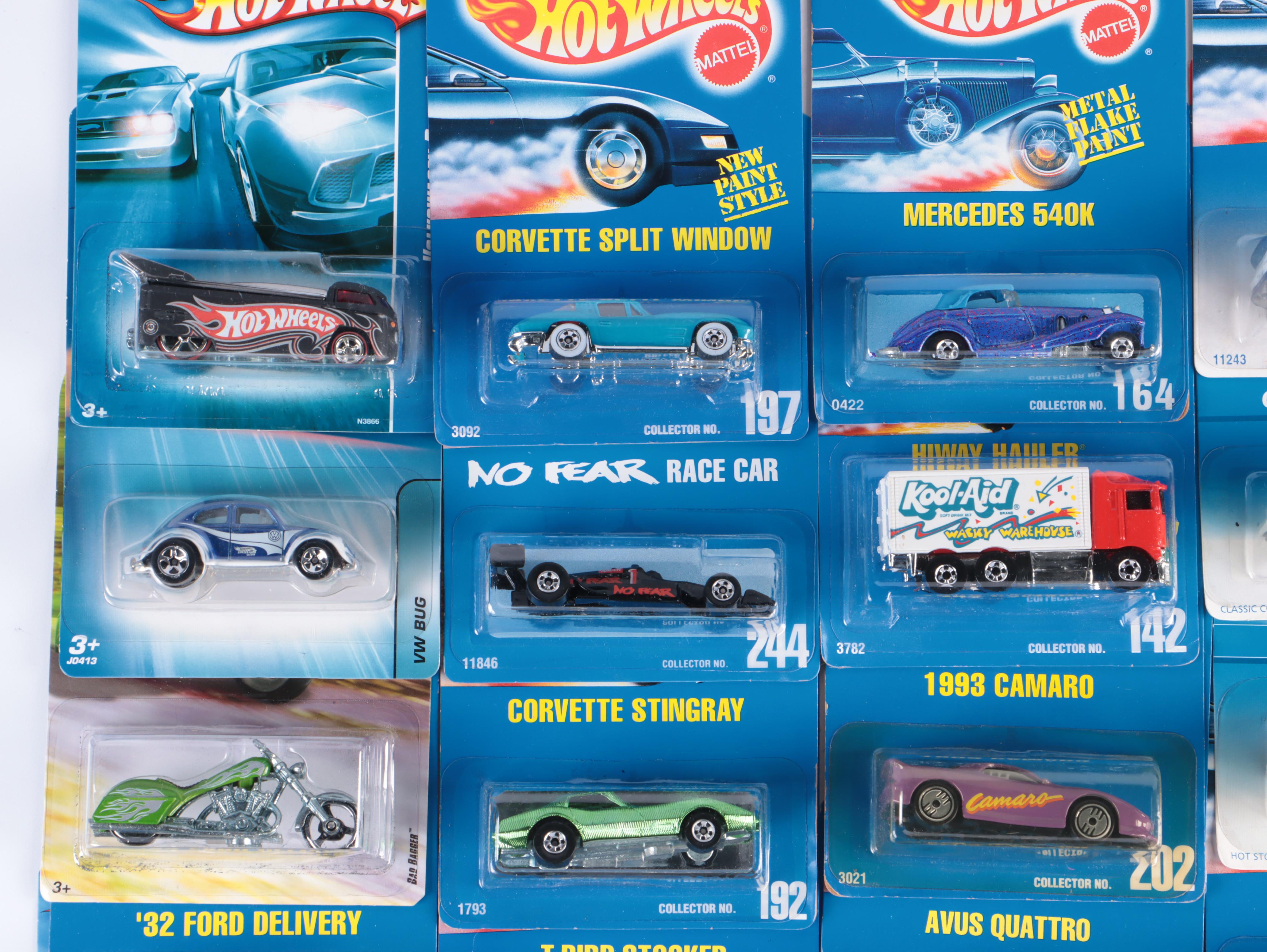 50+ Hot Wheels Cars of Various Series