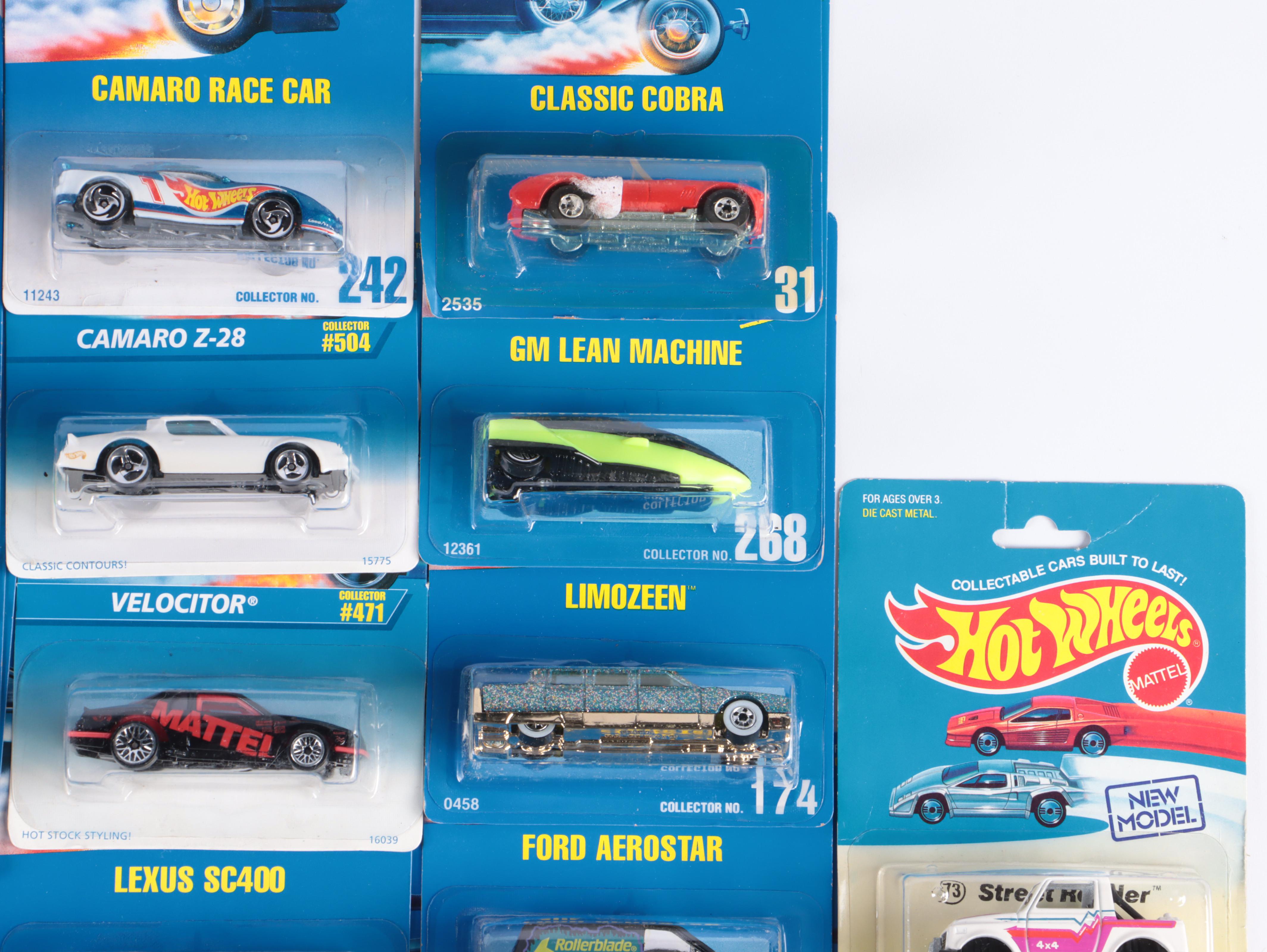 50+ Hot Wheels Cars of Various Series