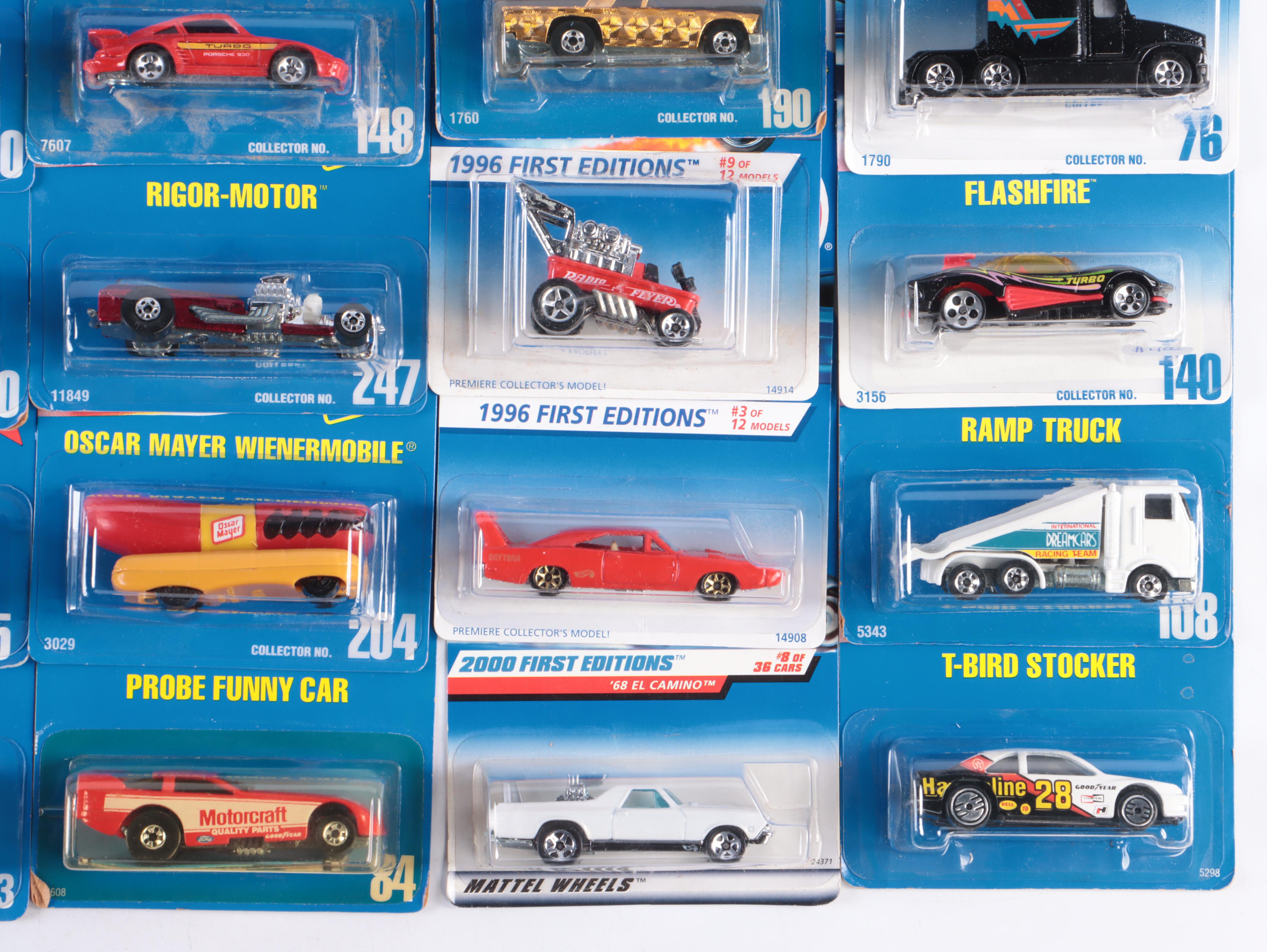 50+ Hot Wheels Cars of Various Series