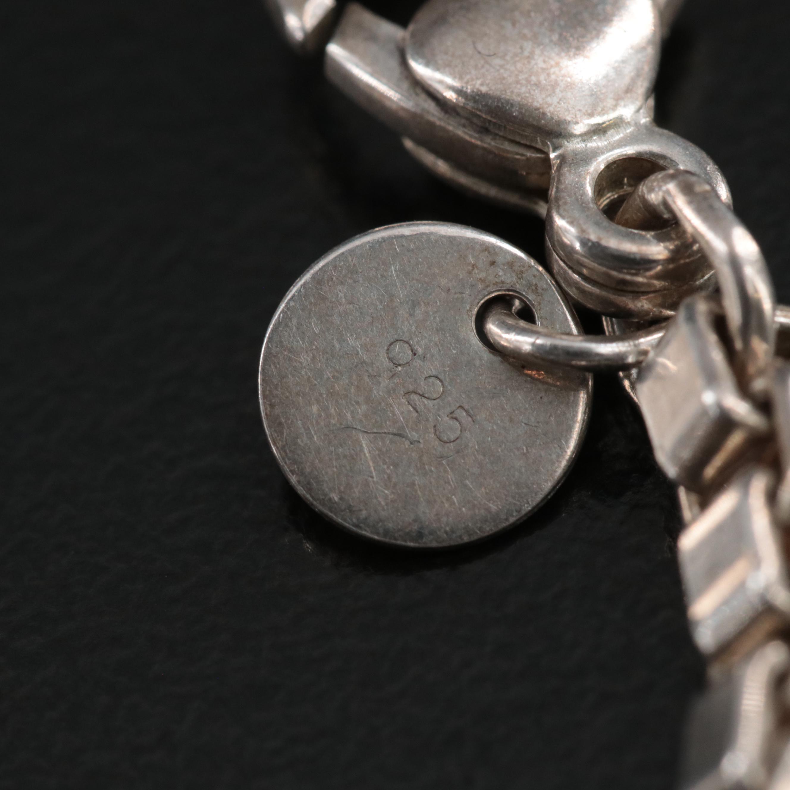 Tiffany & Co. "Venetian" Sterling Box Chain Necklace