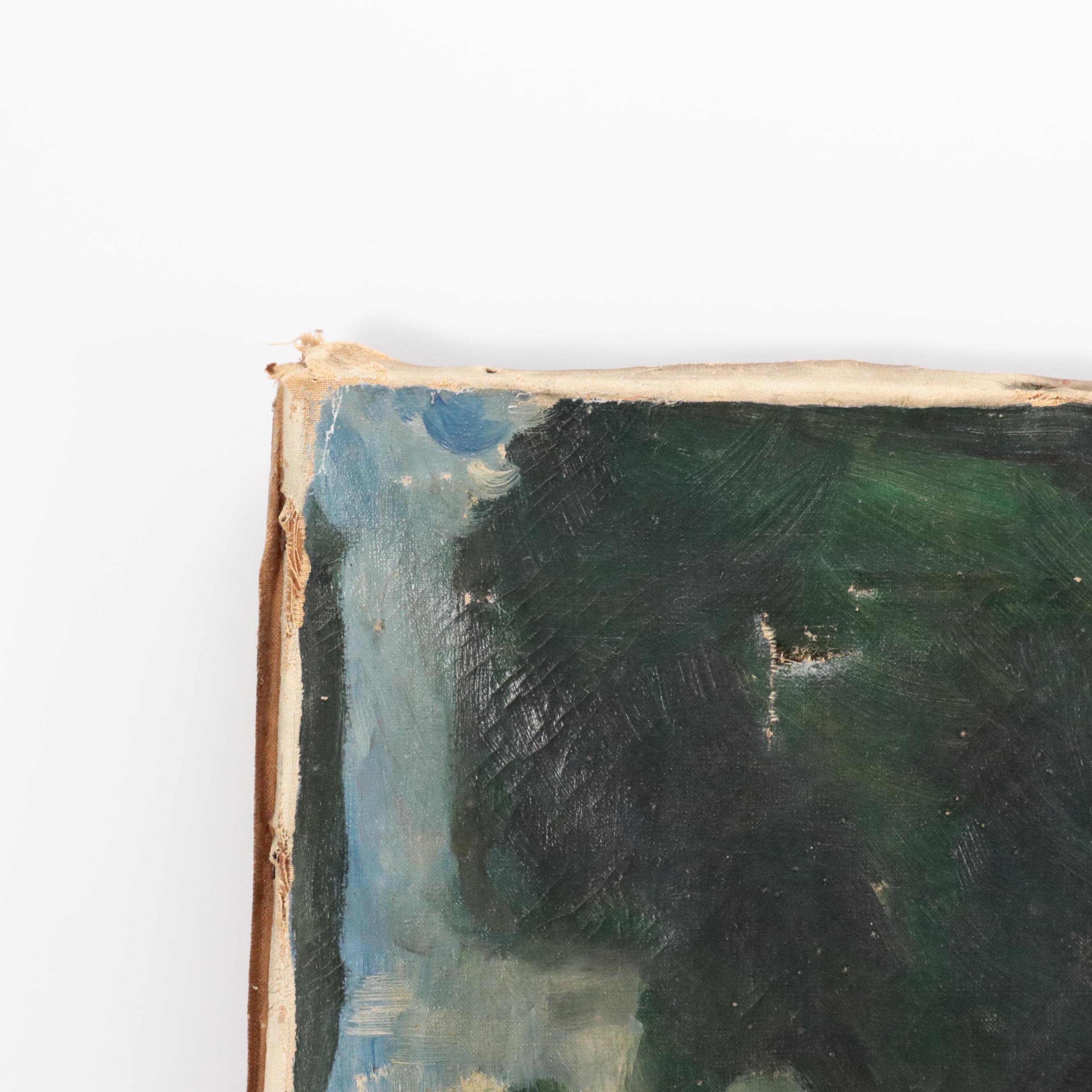 Leonard Willette Oil Painting of Chemists in Lab