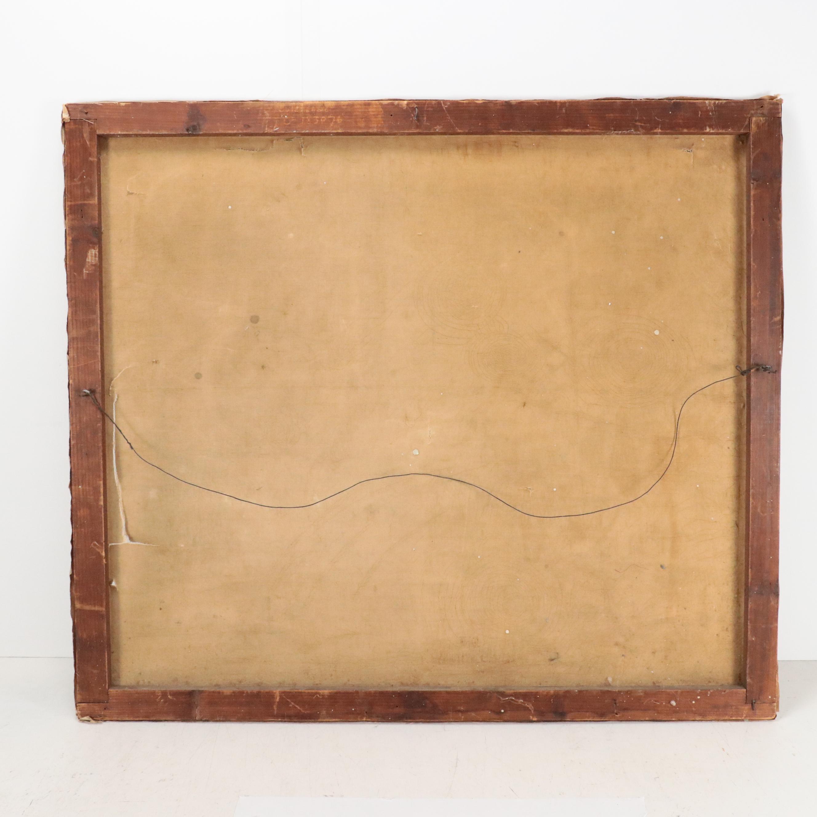 Leonard Willette Oil Painting of Chemists in Lab