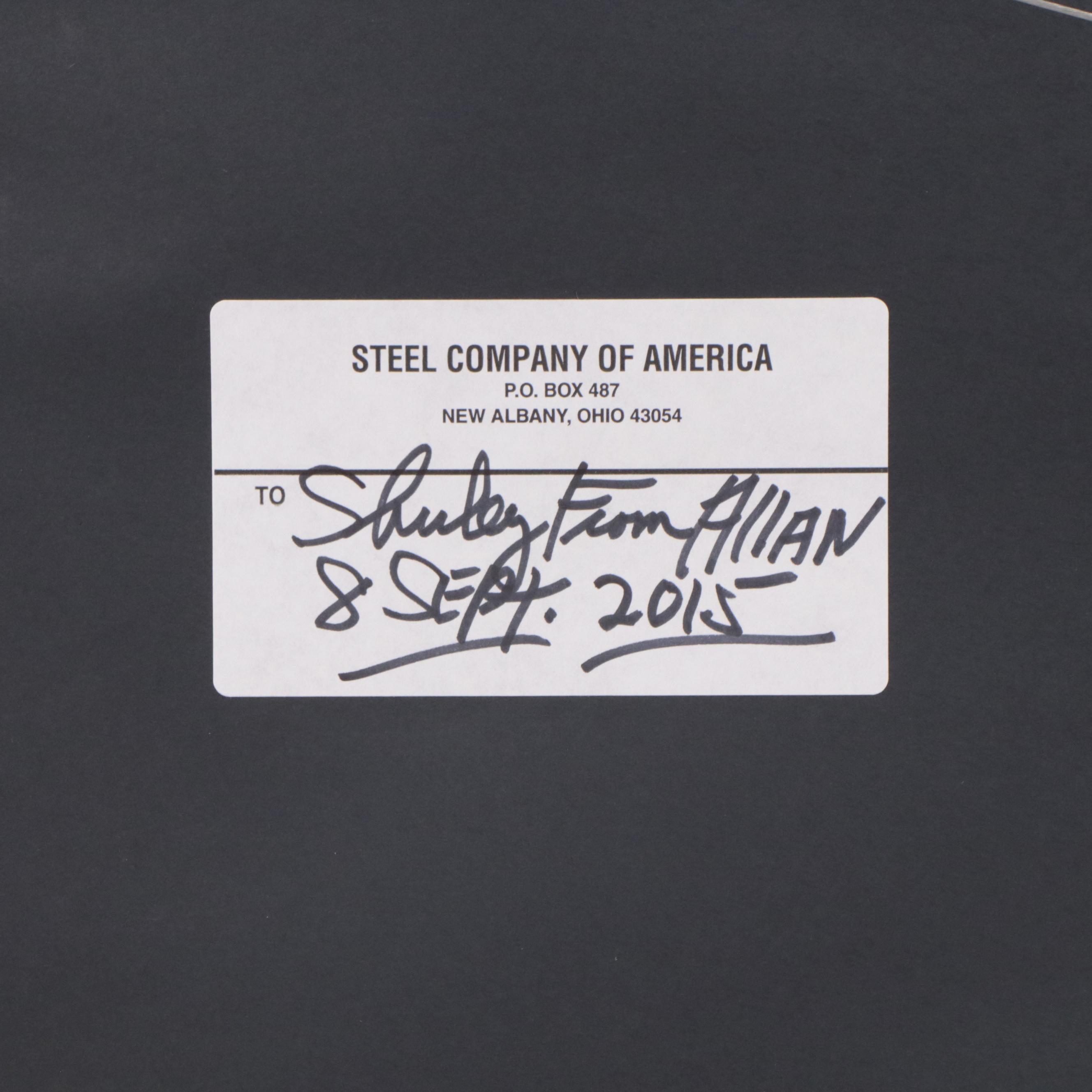 John A. Ruthven Offset Lithograph "Panda Bears"