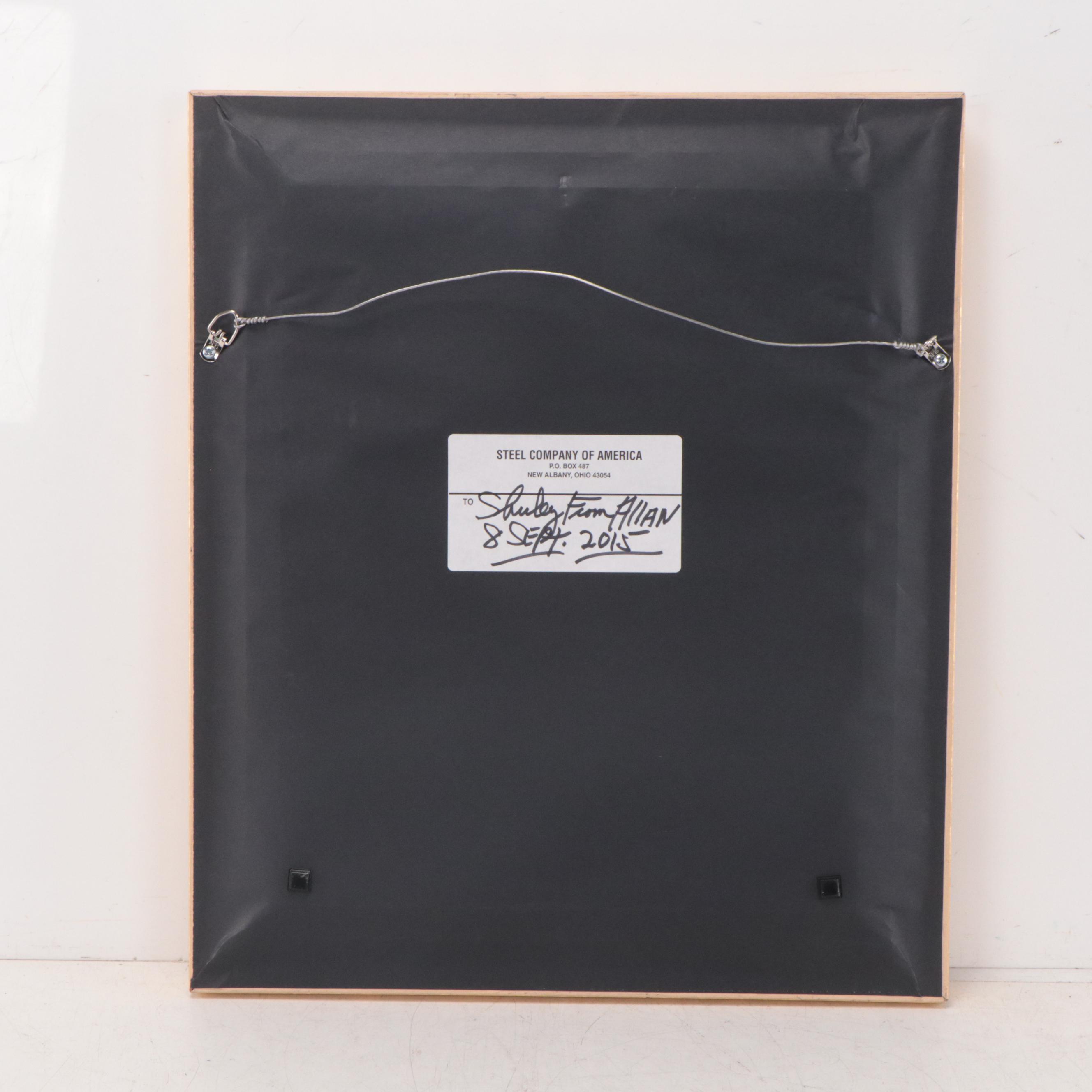 John A. Ruthven Offset Lithograph "Panda Bears"