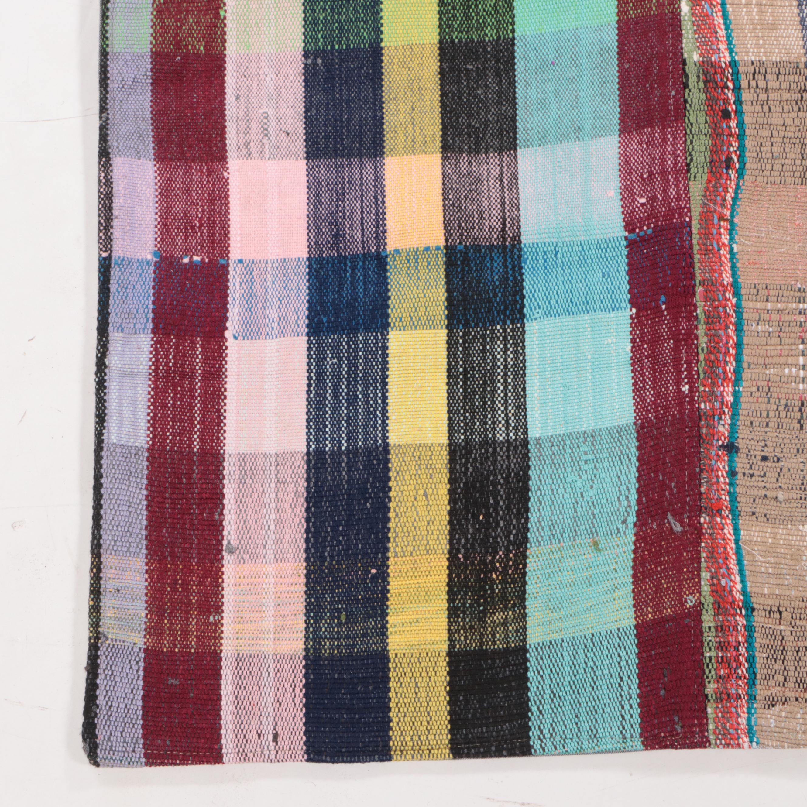 8' x 11'5 Handmade Turkish Pieced Patchwork Area Rug