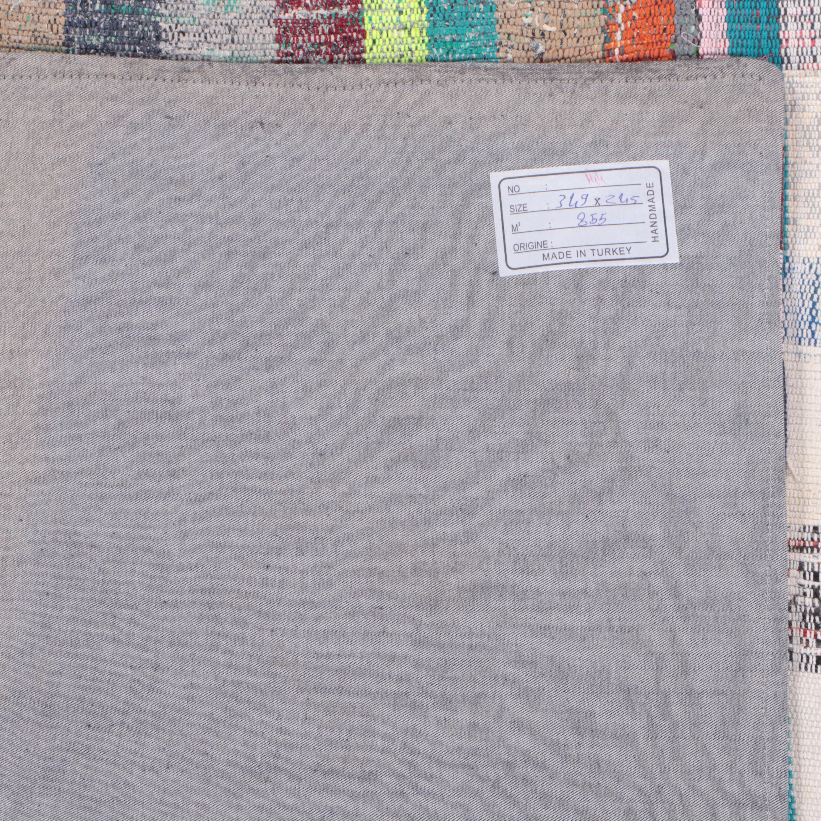 8' x 11'5 Handmade Turkish Pieced Patchwork Area Rug