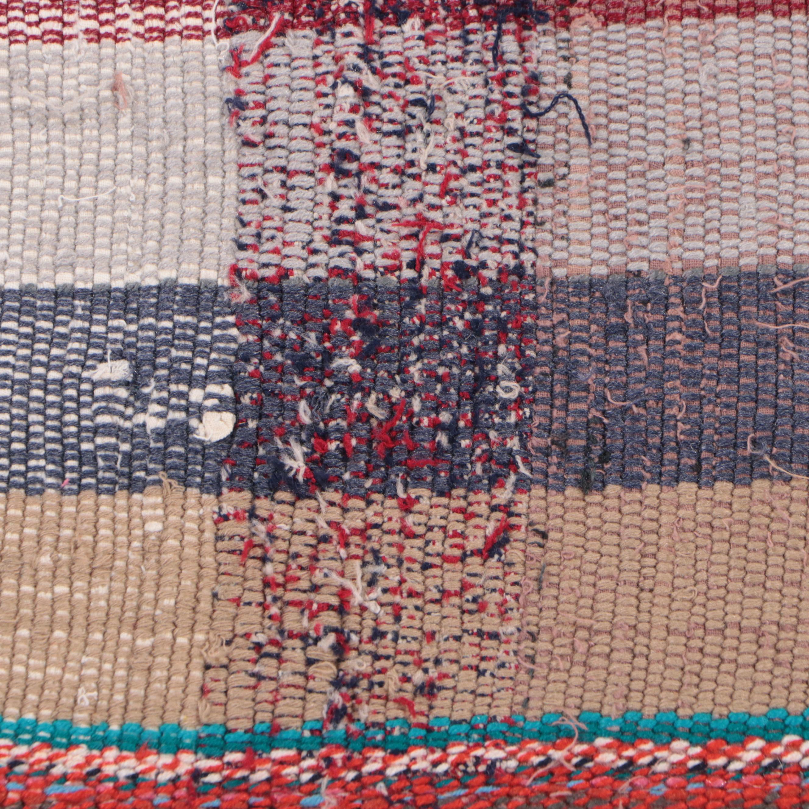 8' x 11'5 Handmade Turkish Pieced Patchwork Area Rug