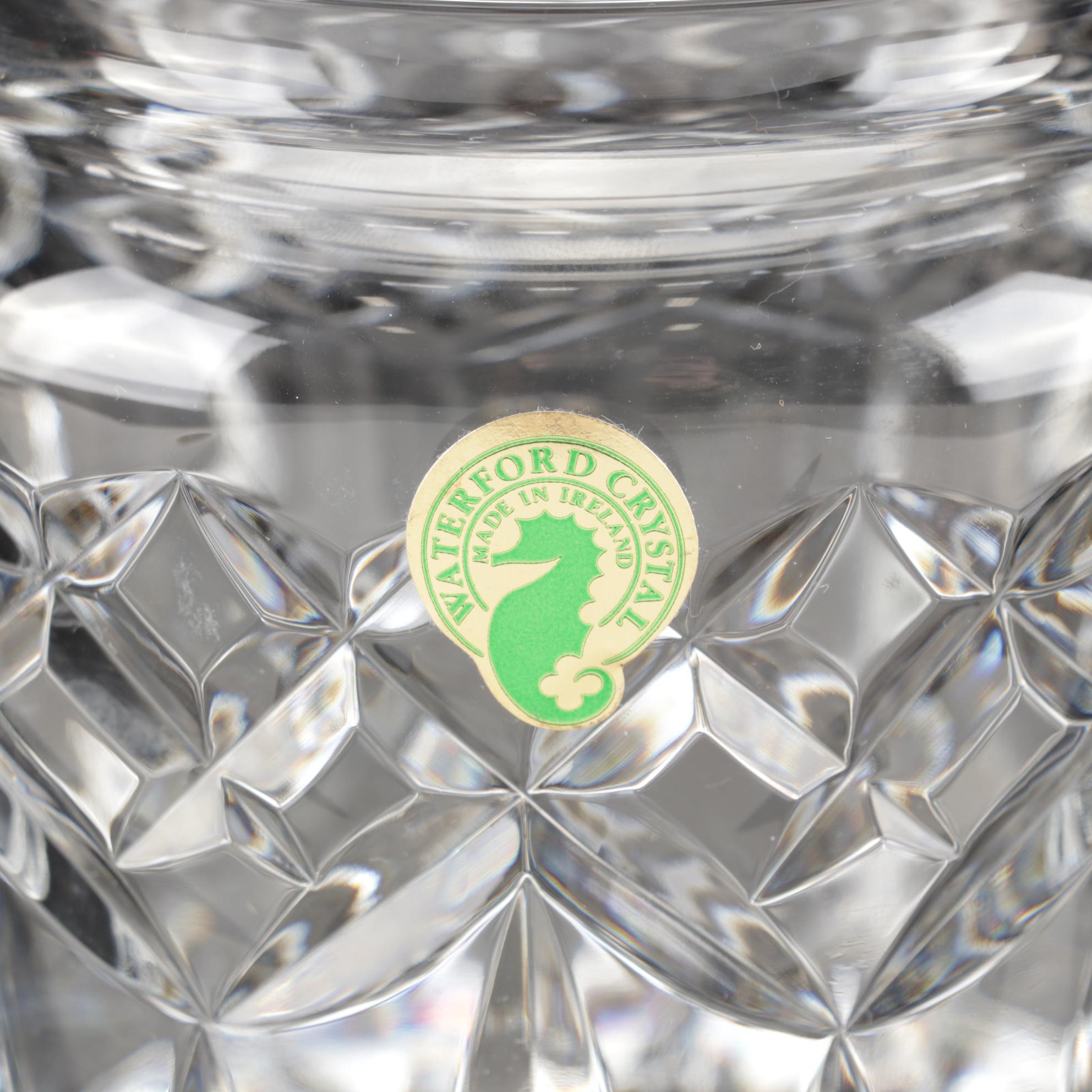 Waterford Crystal "Lismore" Biscuit Barrel