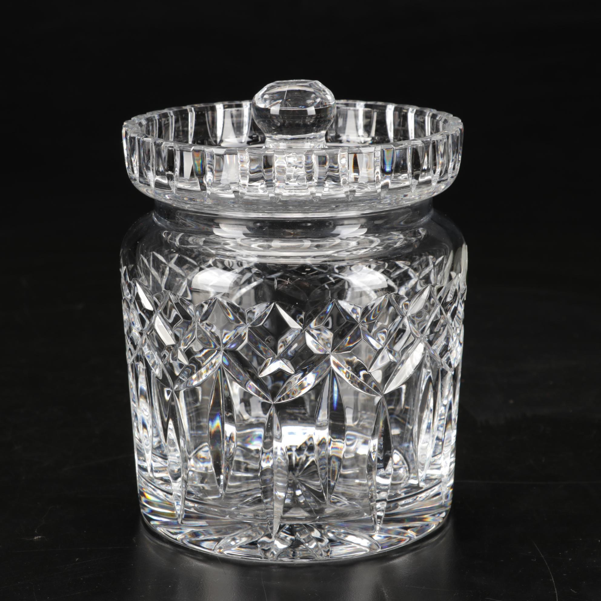 Waterford Crystal "Lismore" Biscuit Barrel
