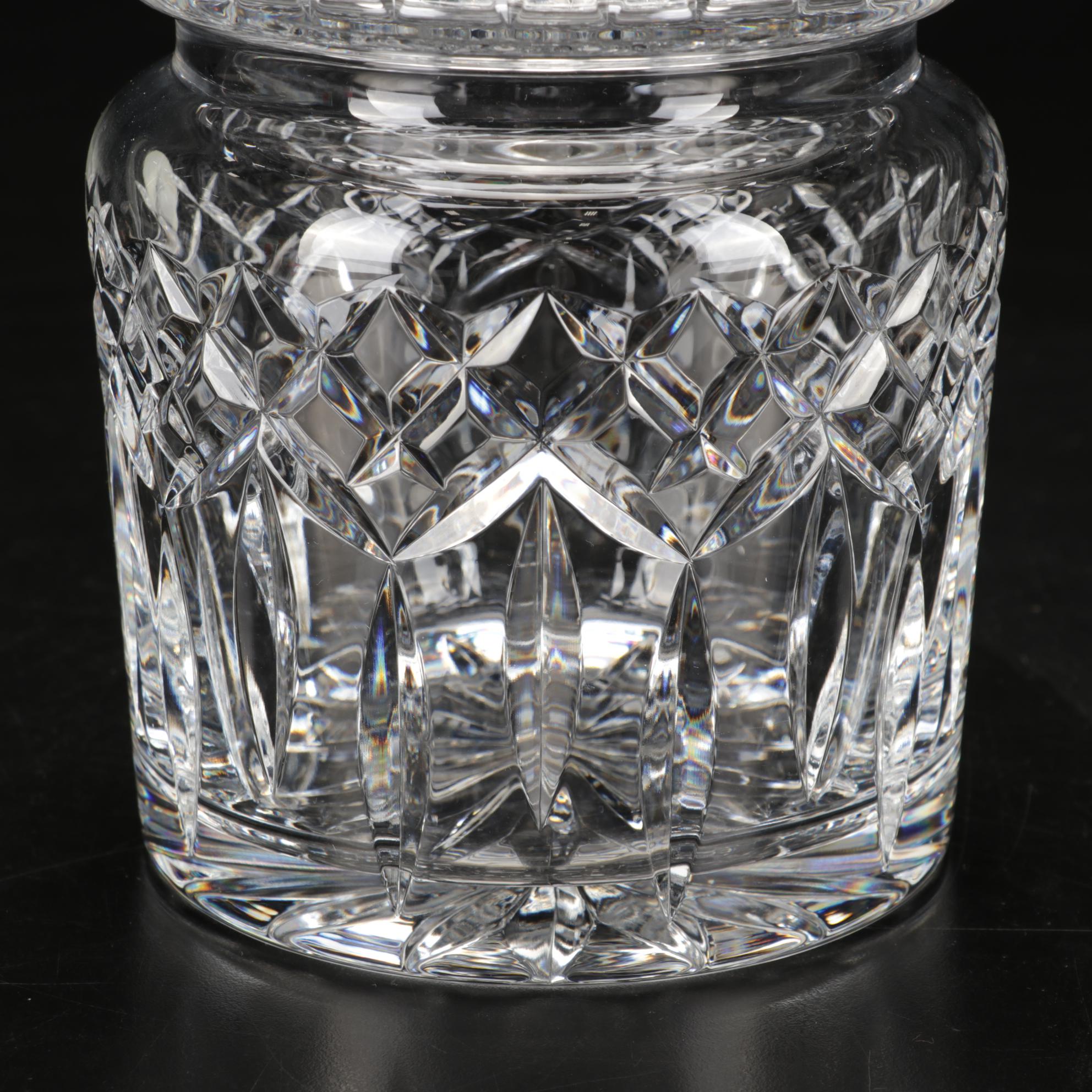 Waterford Crystal "Lismore" Biscuit Barrel