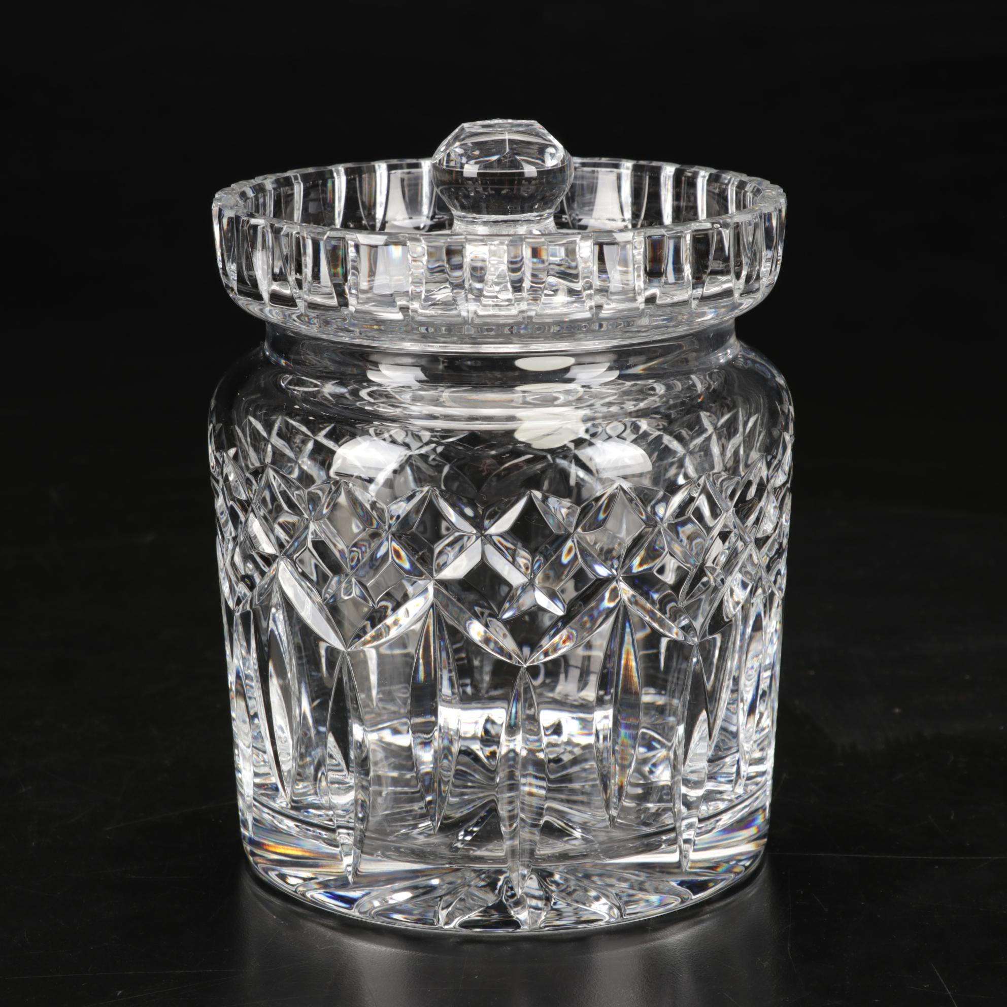 Waterford Crystal "Lismore" Biscuit Barrel
