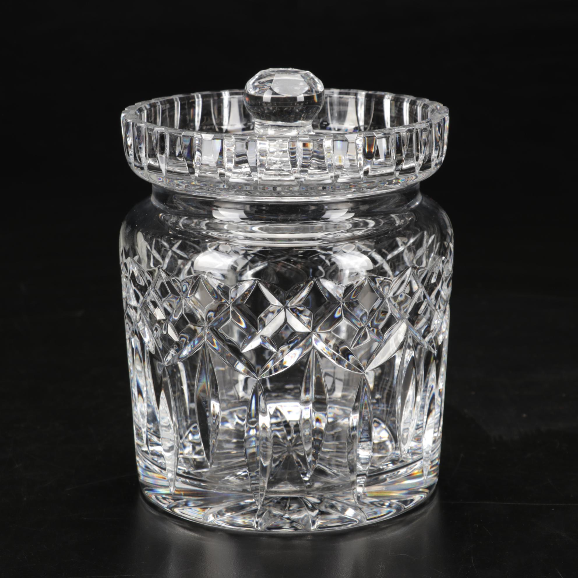Waterford Crystal "Lismore" Biscuit Barrel