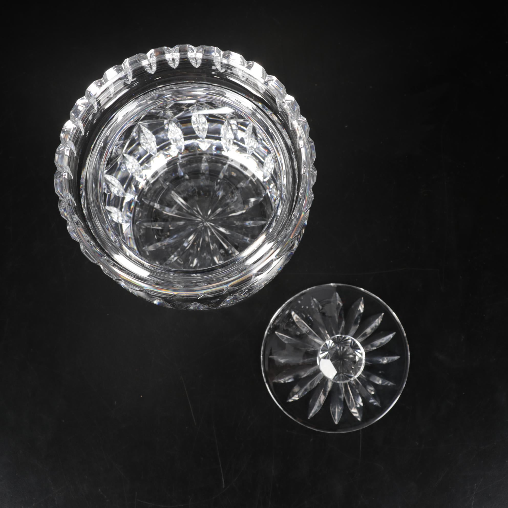 Waterford Crystal "Lismore" Biscuit Barrel