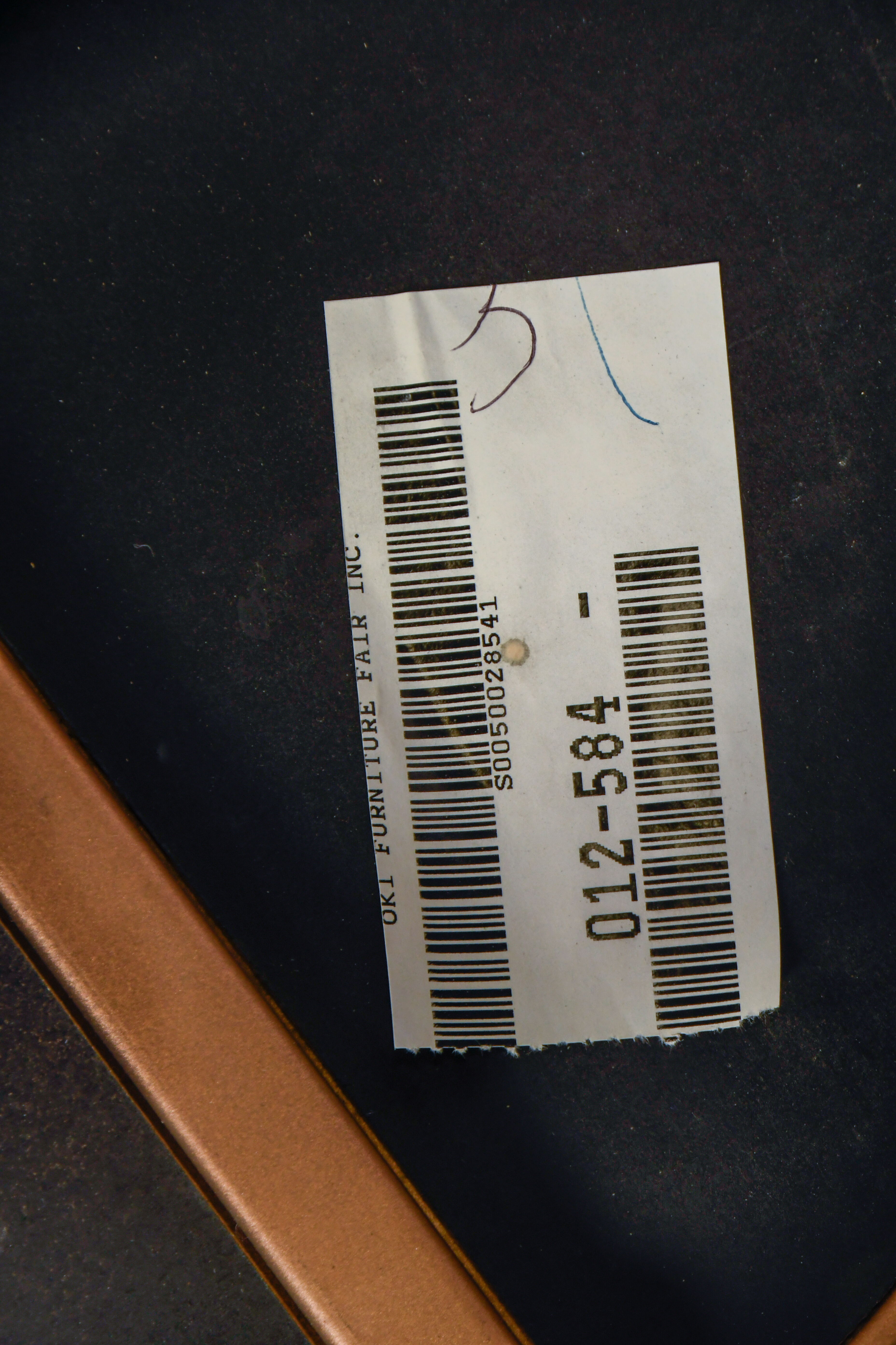 Metal Leg Round Accent Table